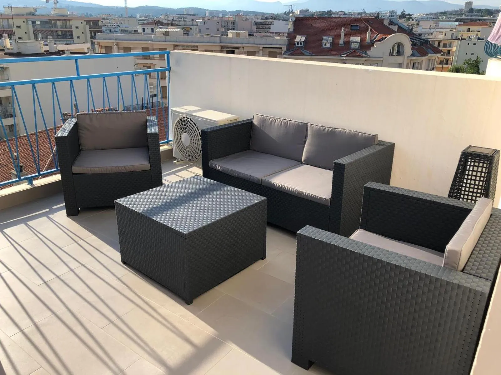 Balcony/Terrace in Hotel Courbet