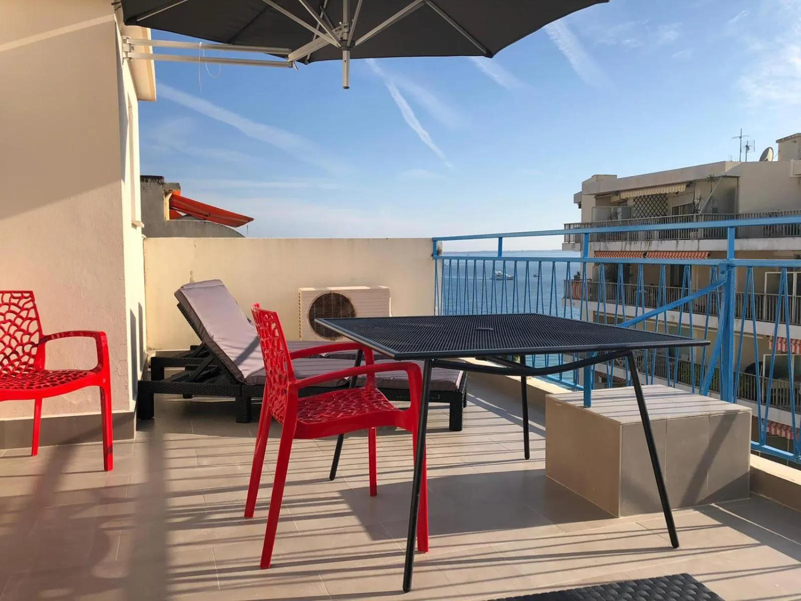 Balcony/Terrace in Hotel Courbet
