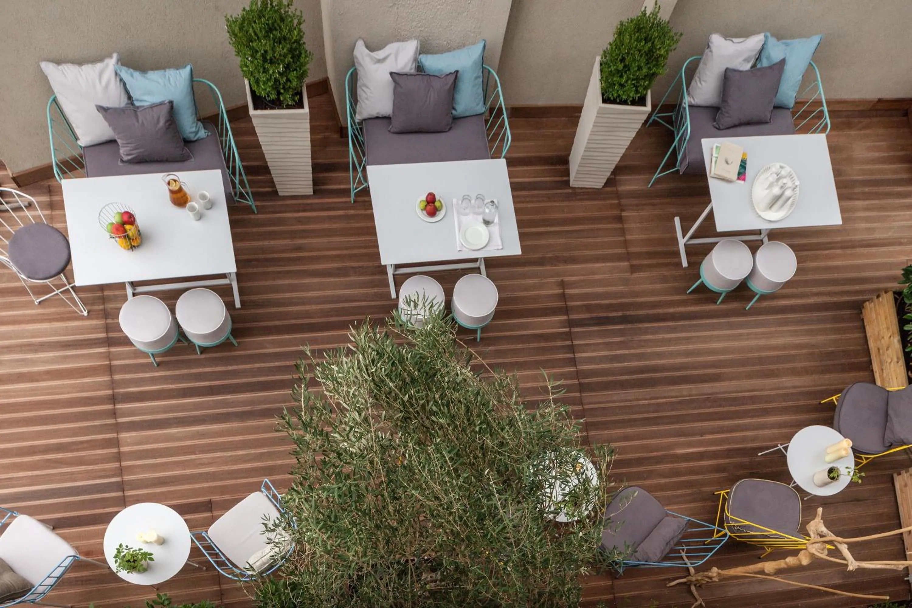 Bird's eye view in Coco-Mat Hotel Nafsika