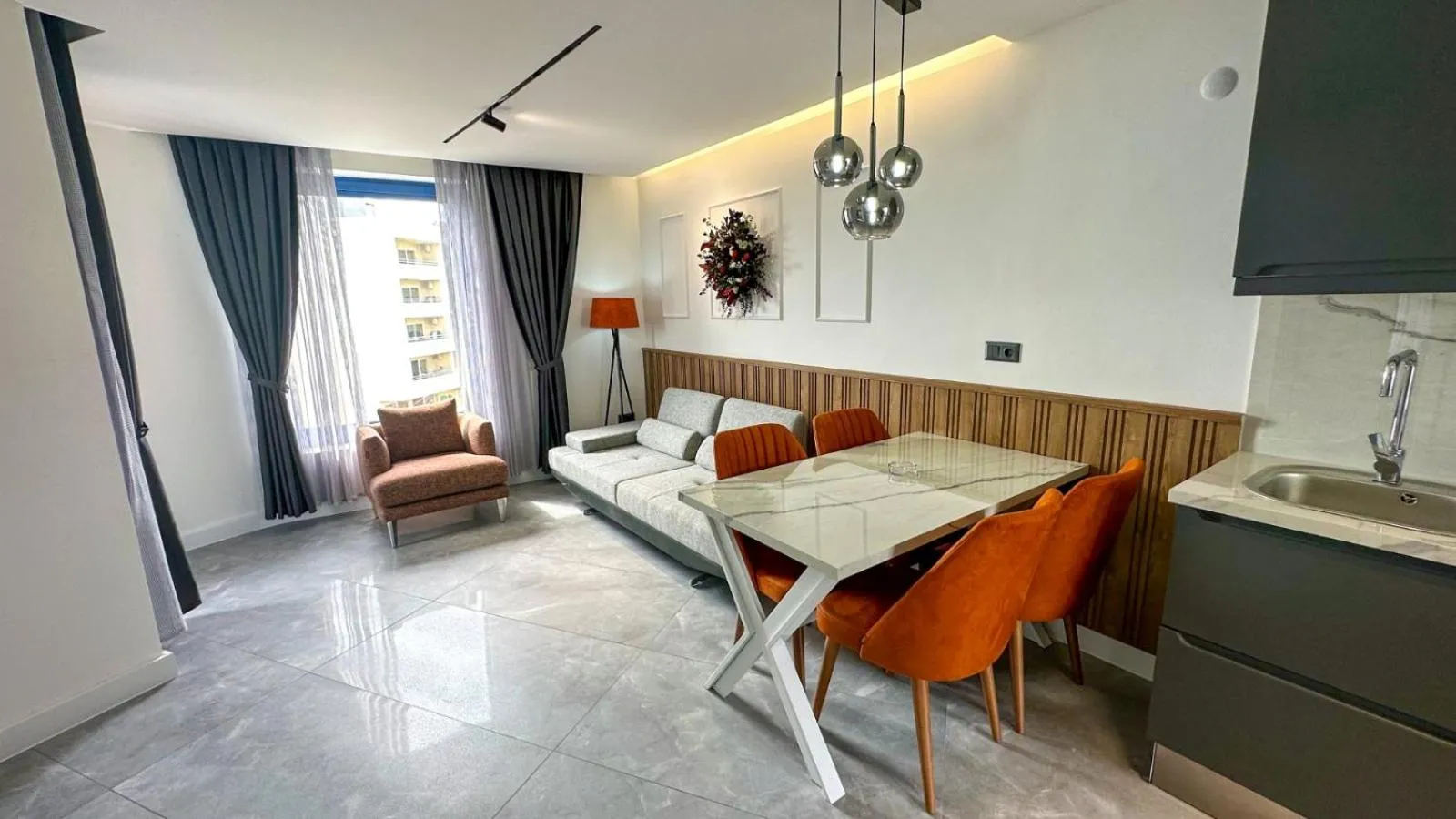 Living room in Happy Apart Hotel