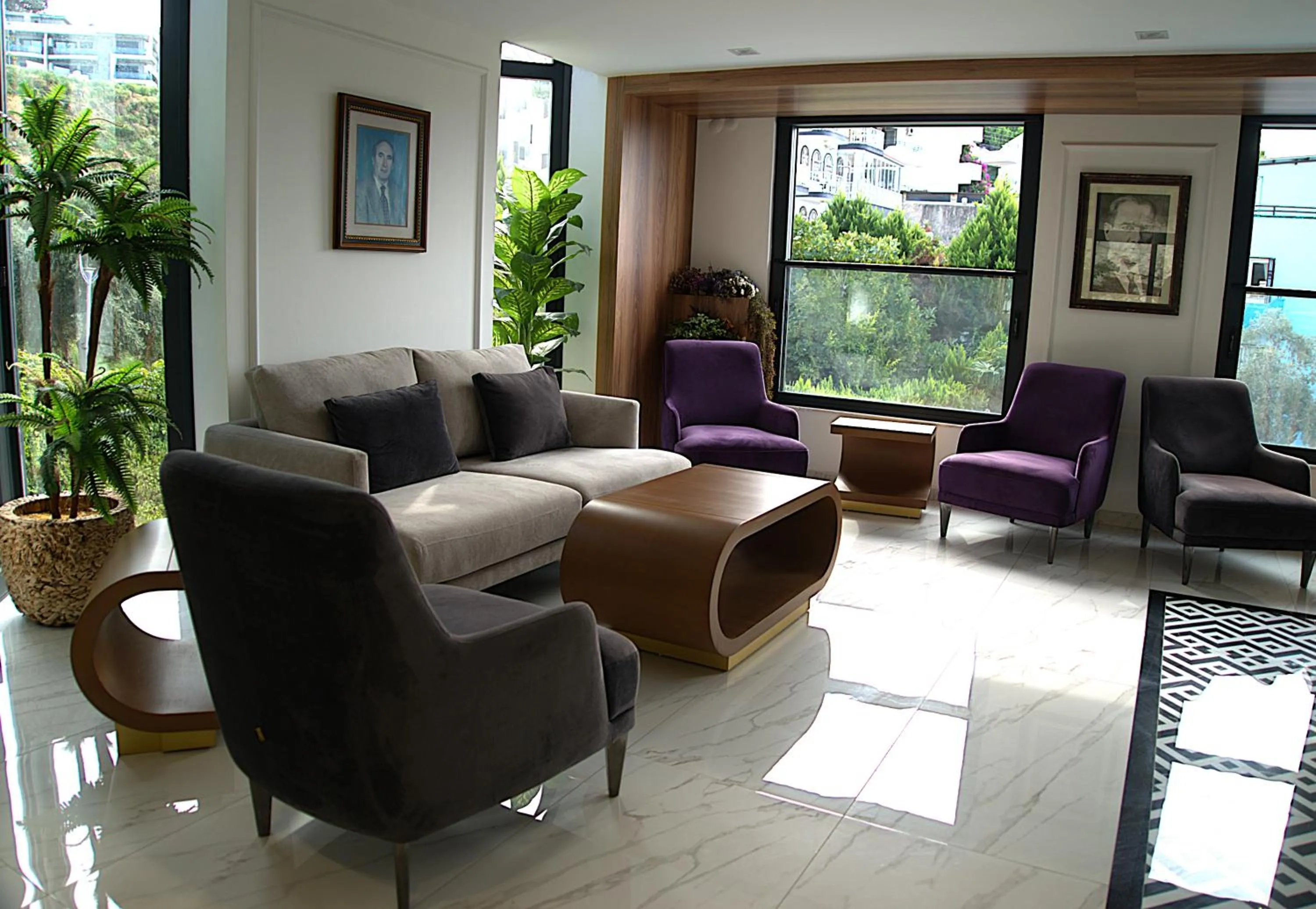 Lobby or reception in Happy Apart Hotel