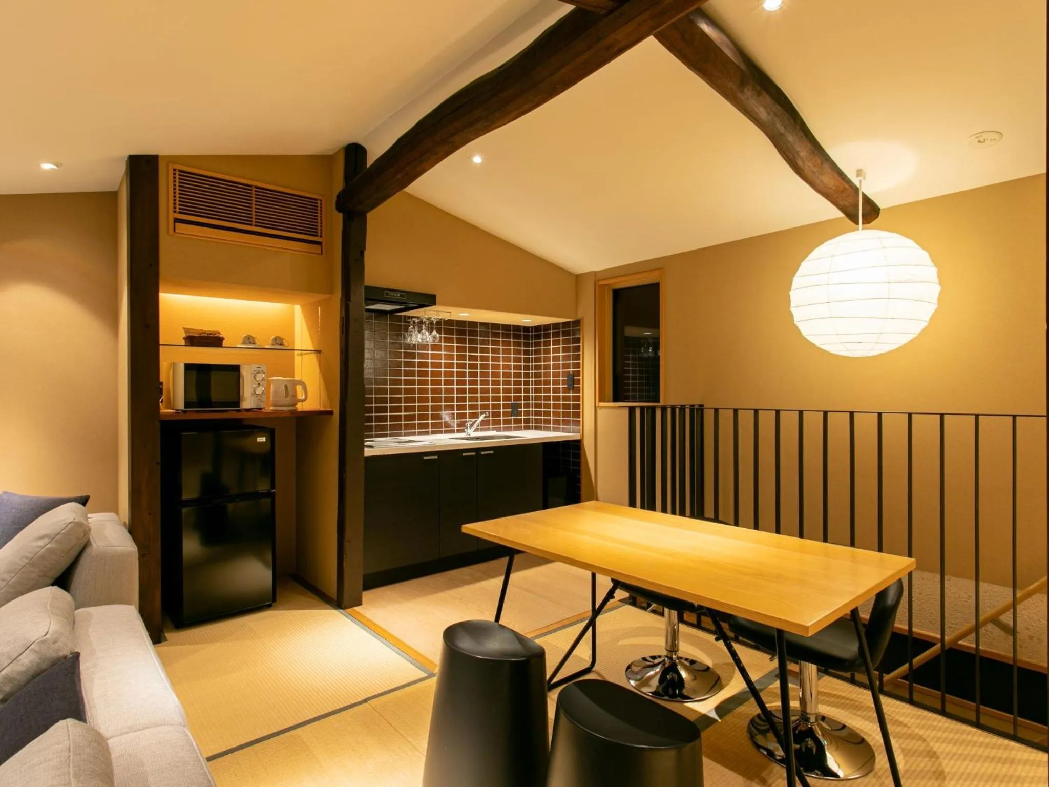 Kitchen or kitchenette in Shirasagi Kyoto