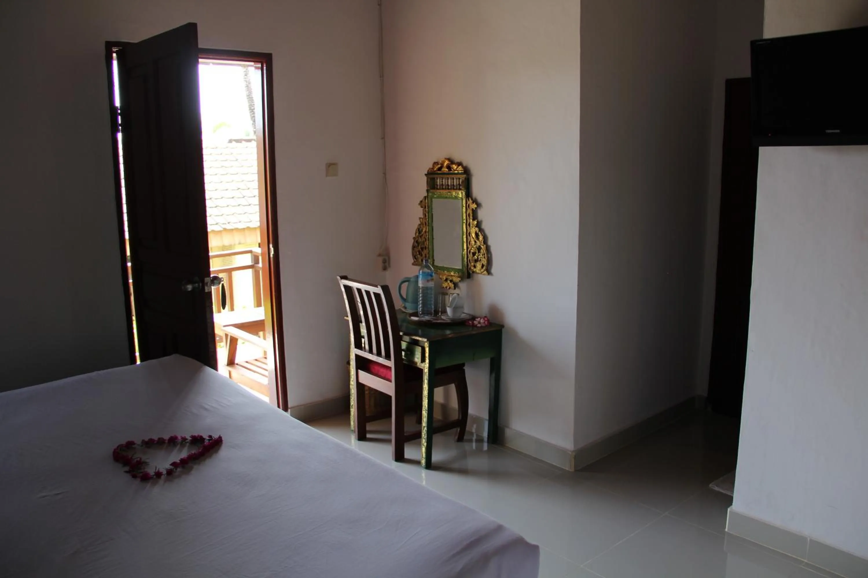Bedroom, Bed in Puri Bunga Beach Cottages