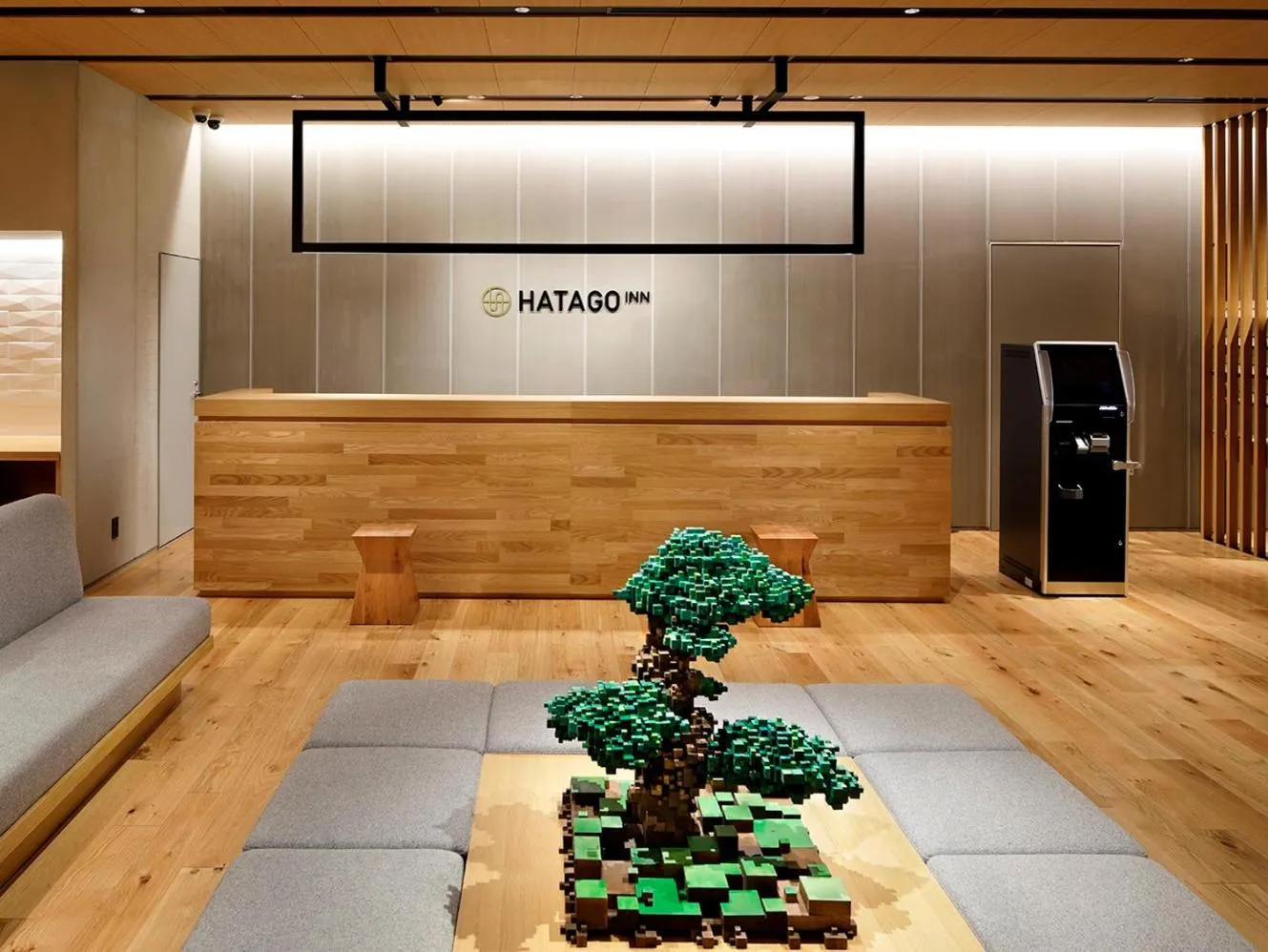 Lobby or reception in HATAGO INN Shizuoka Yoshida IC