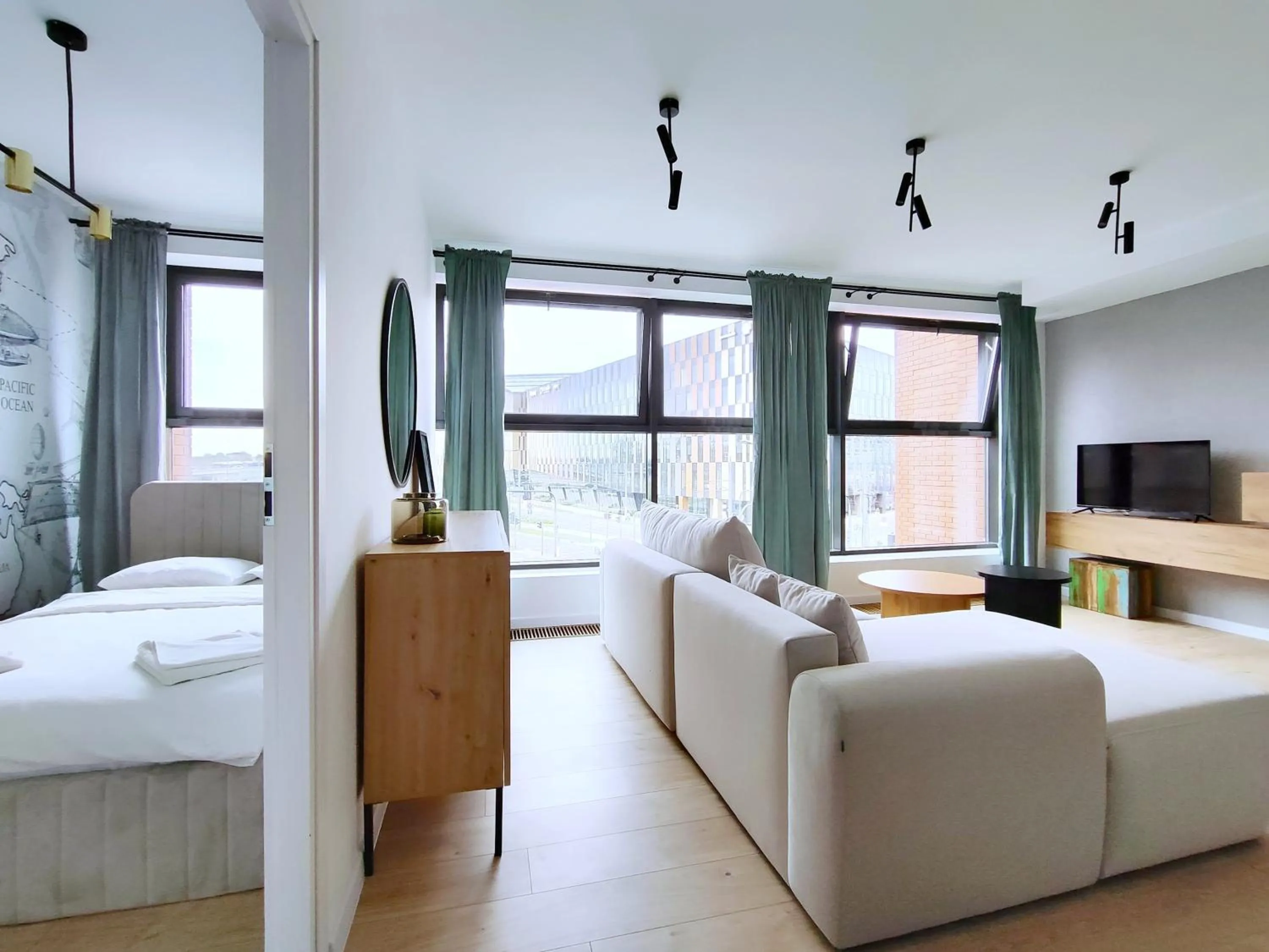 TV and multimedia, Bed in Turnau City Aparthotel