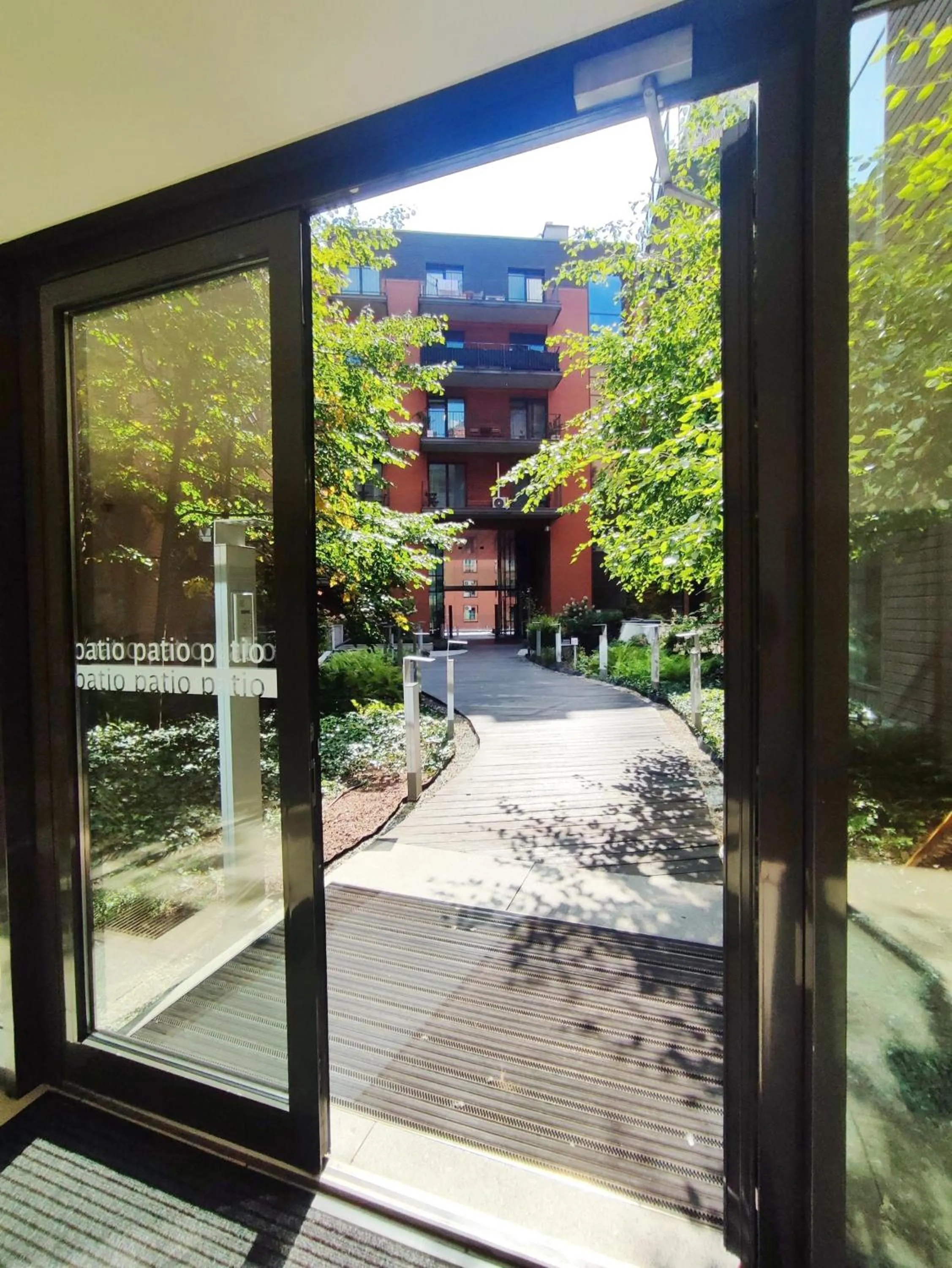 Patio in Turnau City Aparthotel