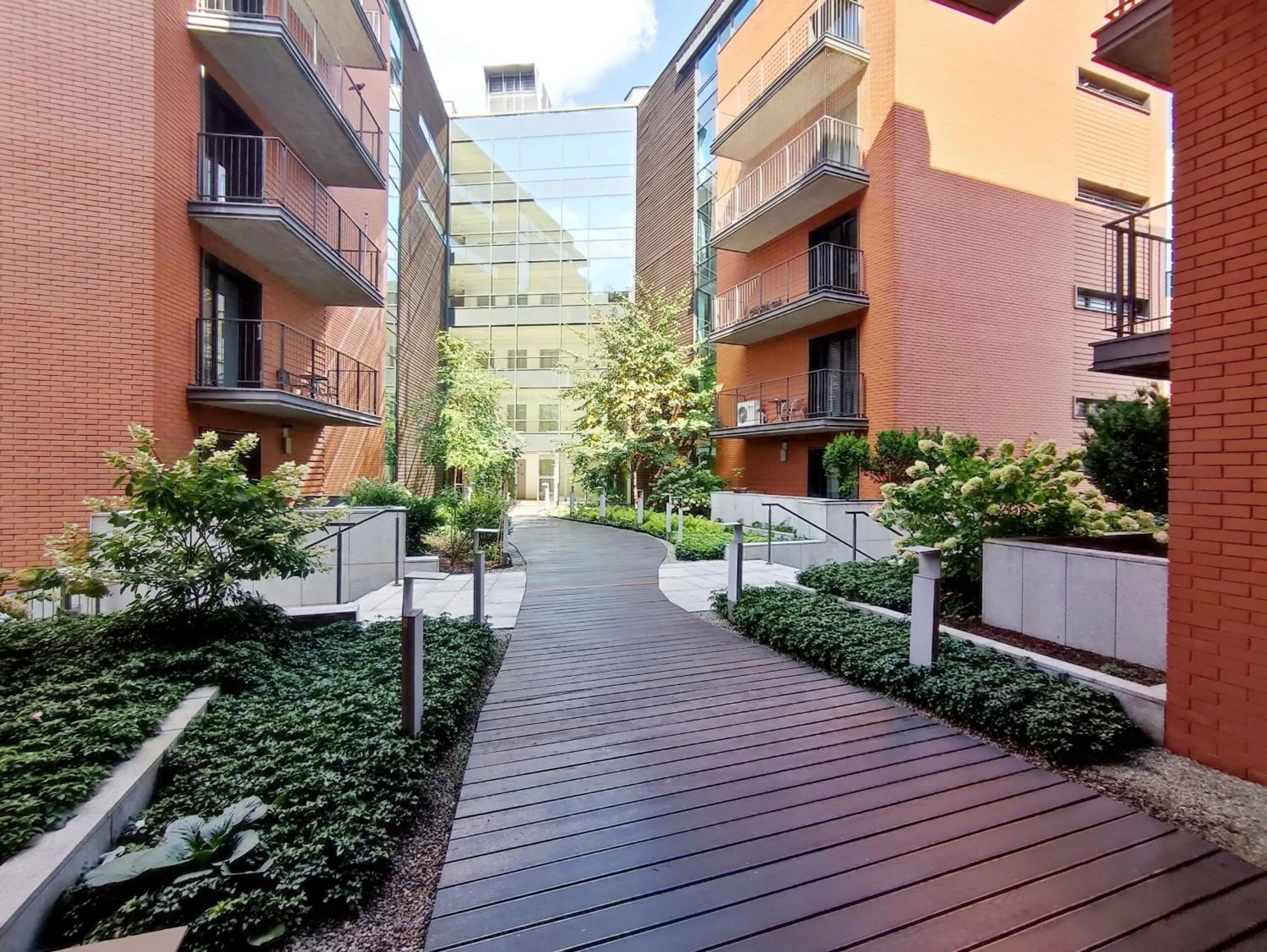 Patio in Turnau City Aparthotel