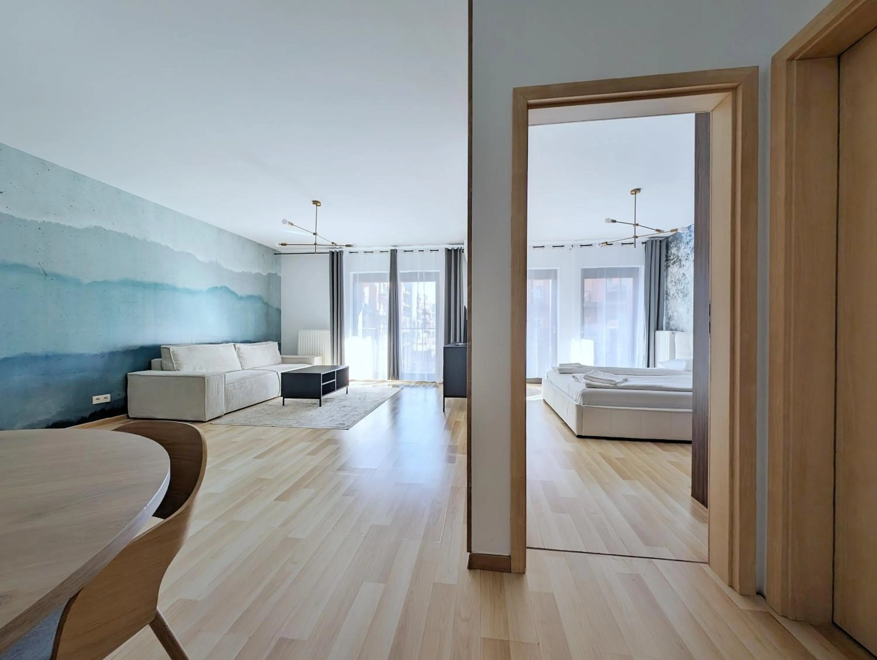 Bed in Turnau City Aparthotel