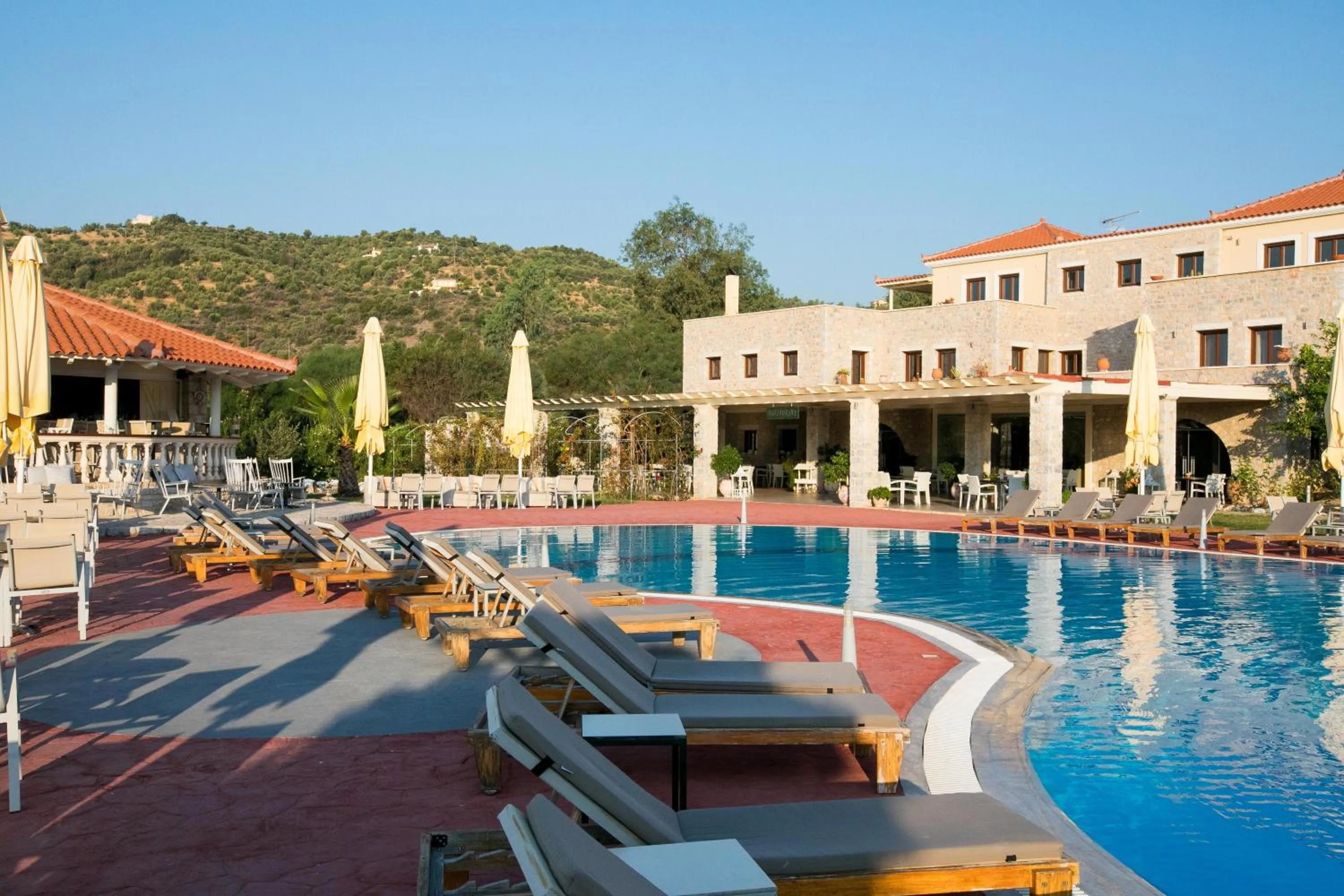 Swimming pool in Aktaion Resort