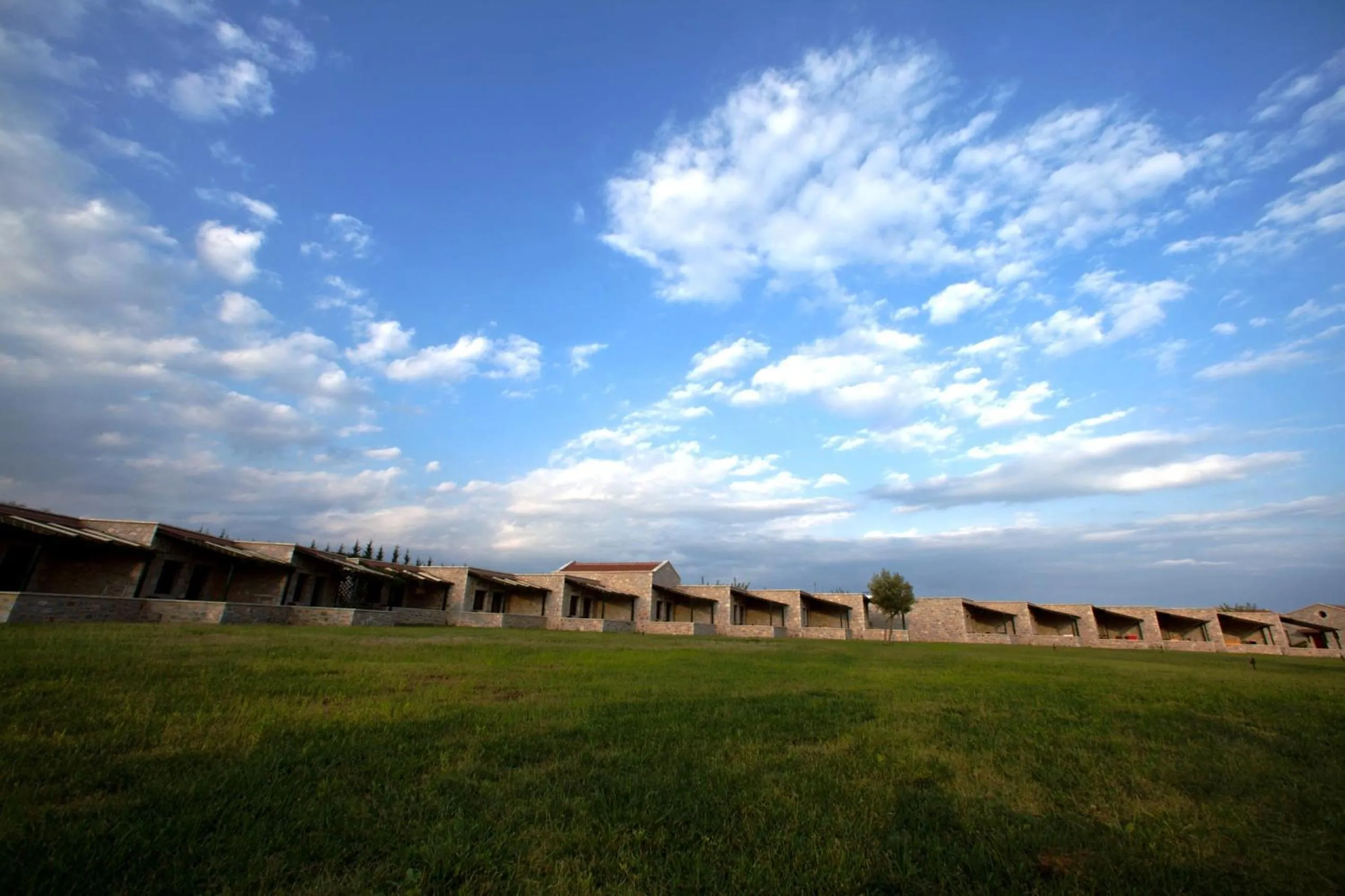 Facade/entrance in Aktaion Resort