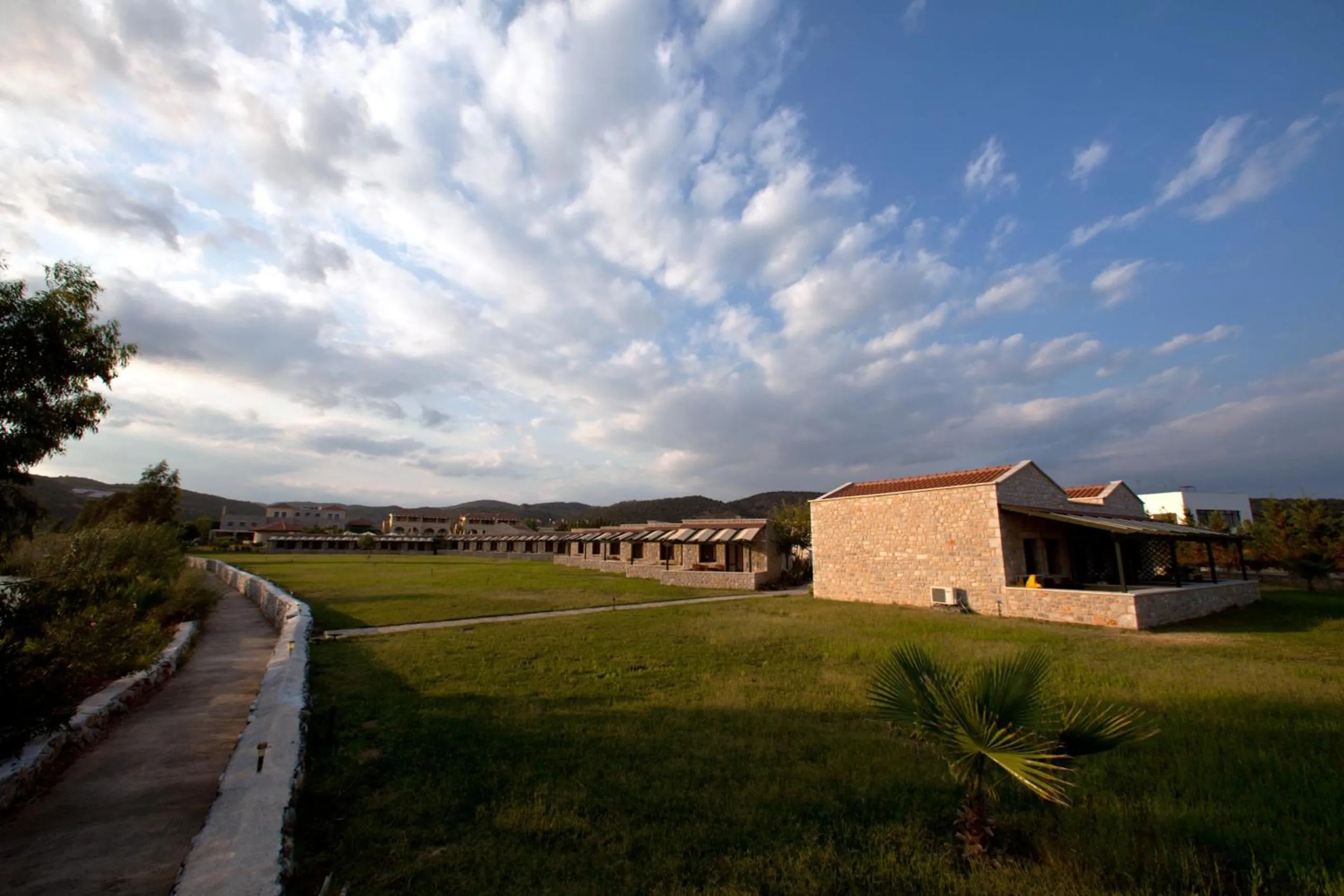 Facade/entrance in Aktaion Resort