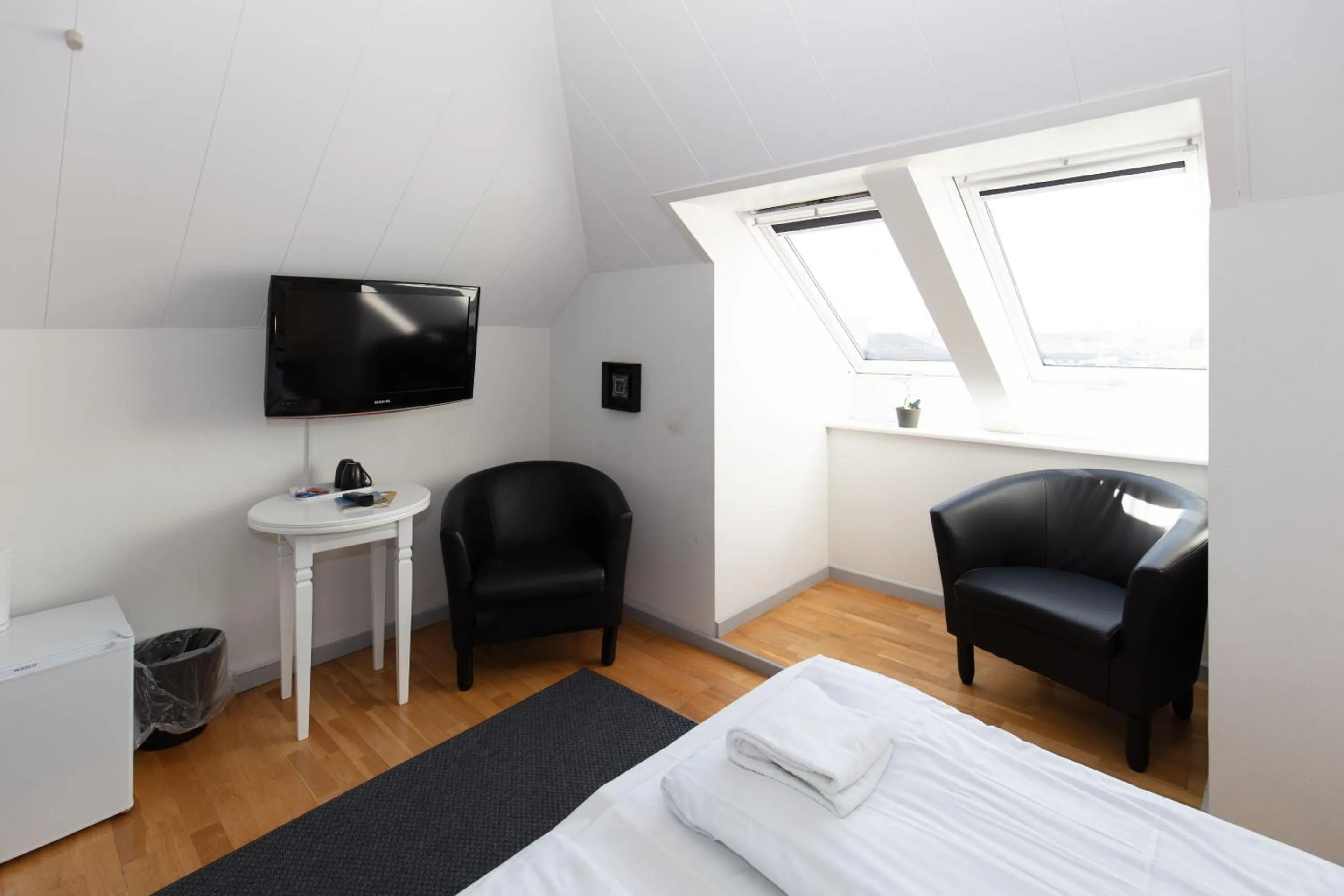 Bed in Skagen Hotel Annex