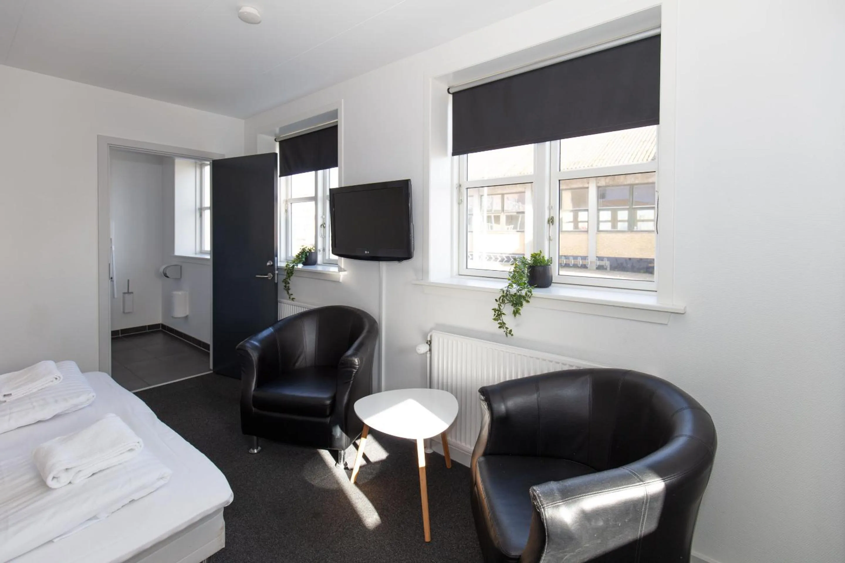 Bed in Skagen Hotel Annex