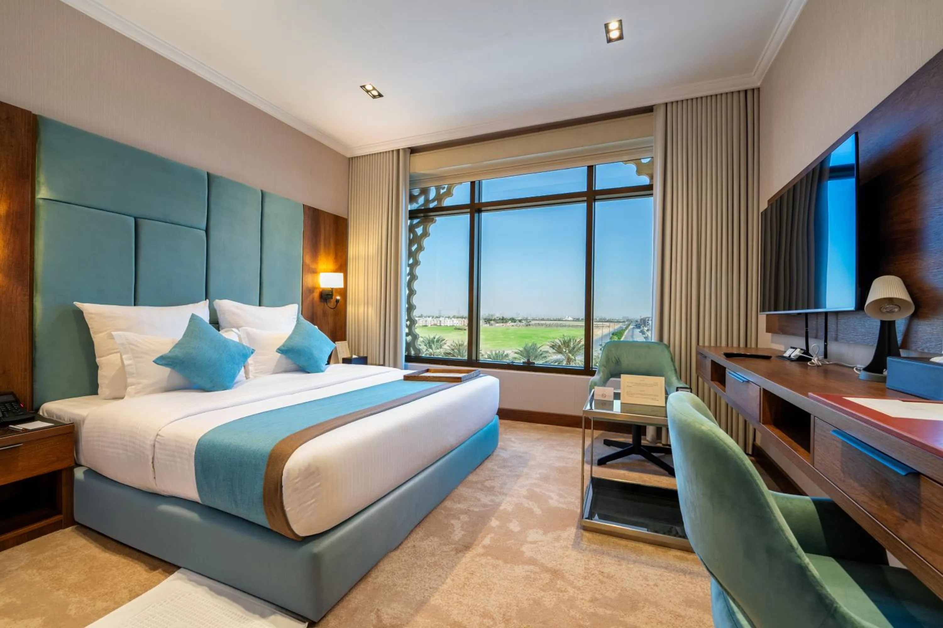 Bed in Madareem Hotel