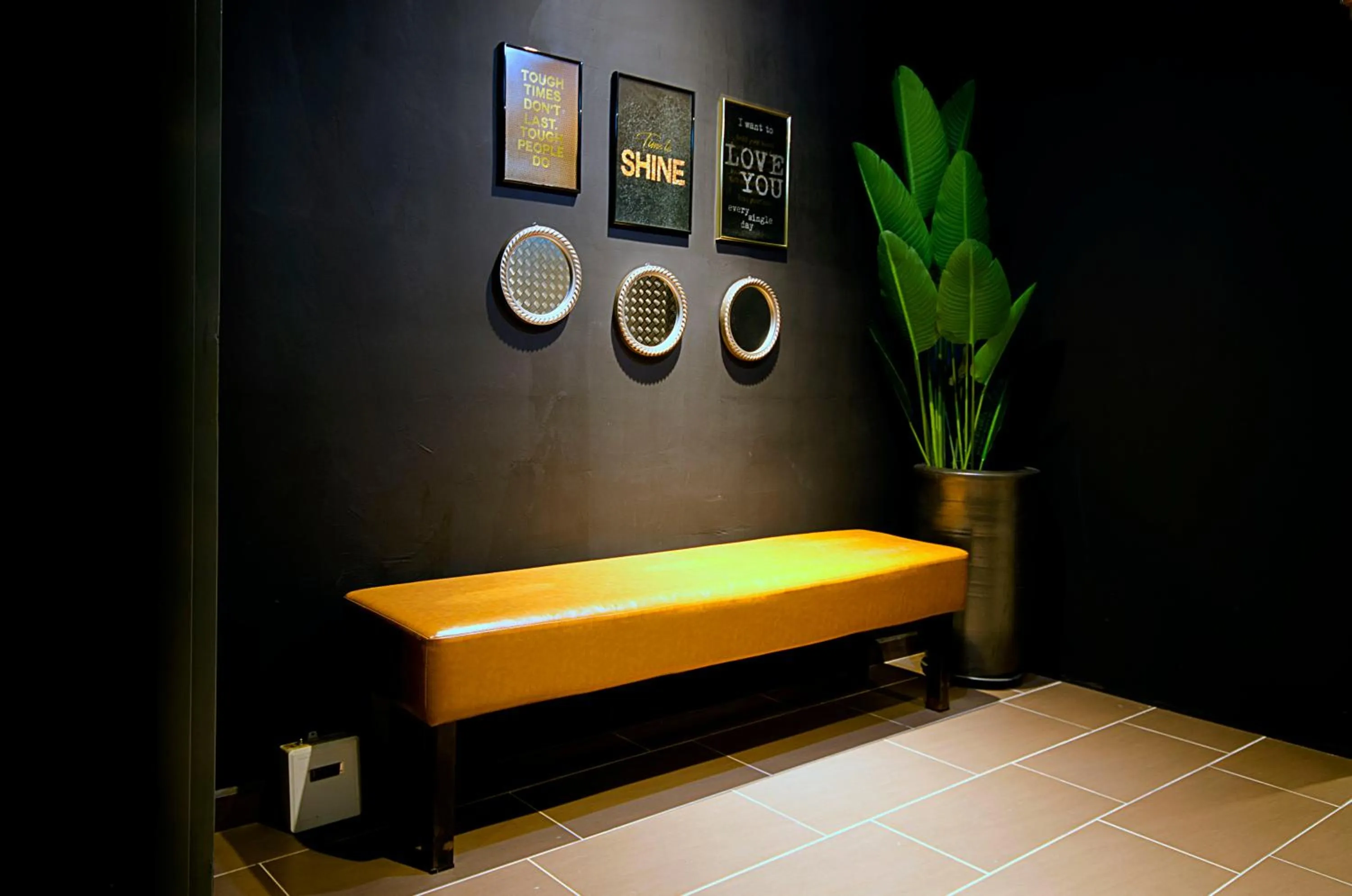 Seating area in Palm Hotel Ipoh