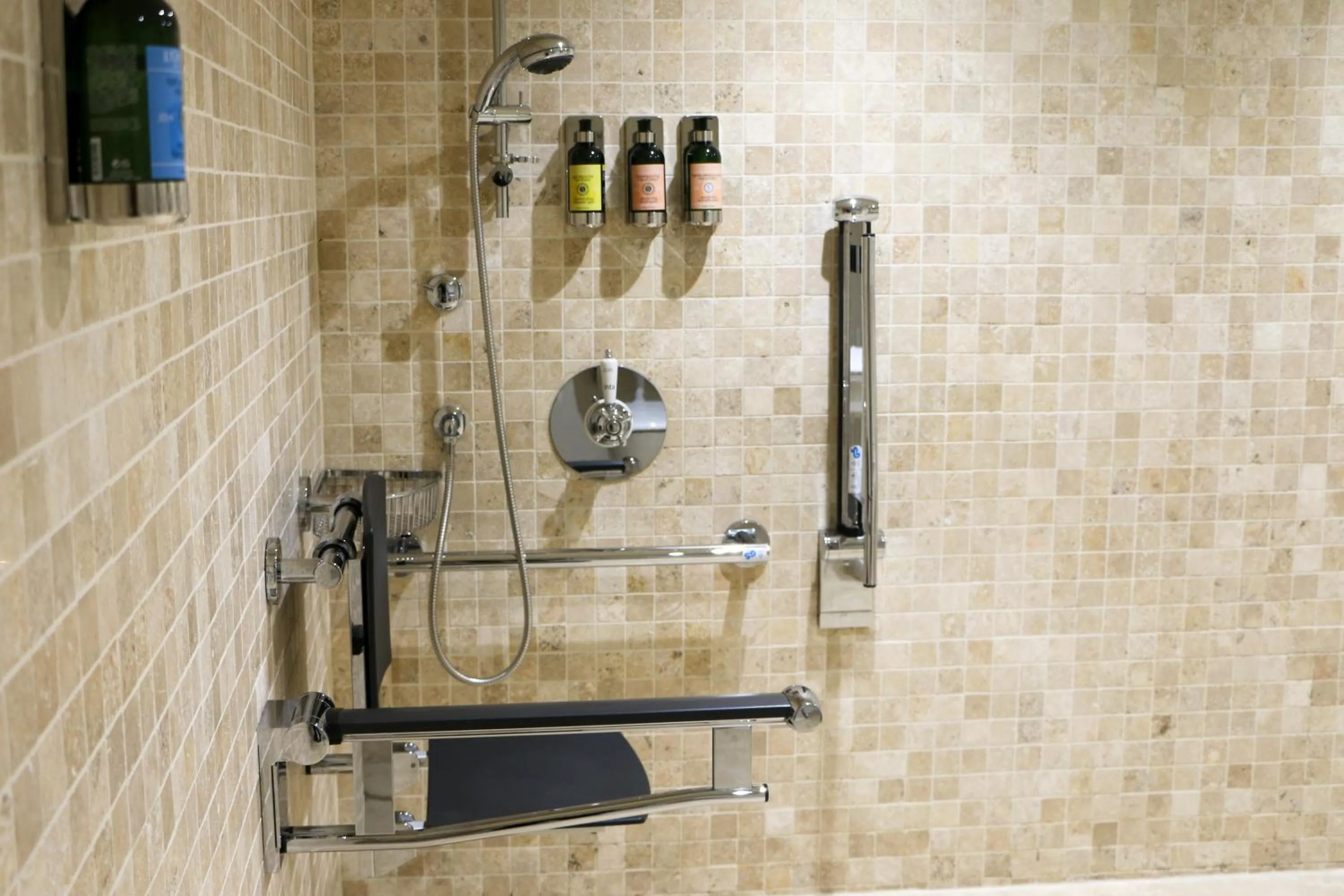 Shower in South Sands Hotel