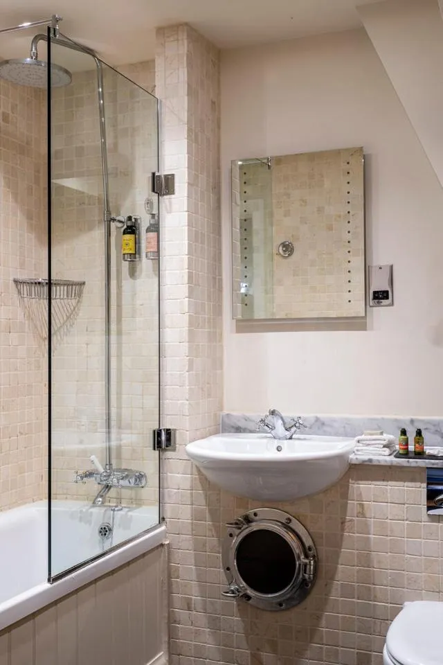 Shower in South Sands Hotel