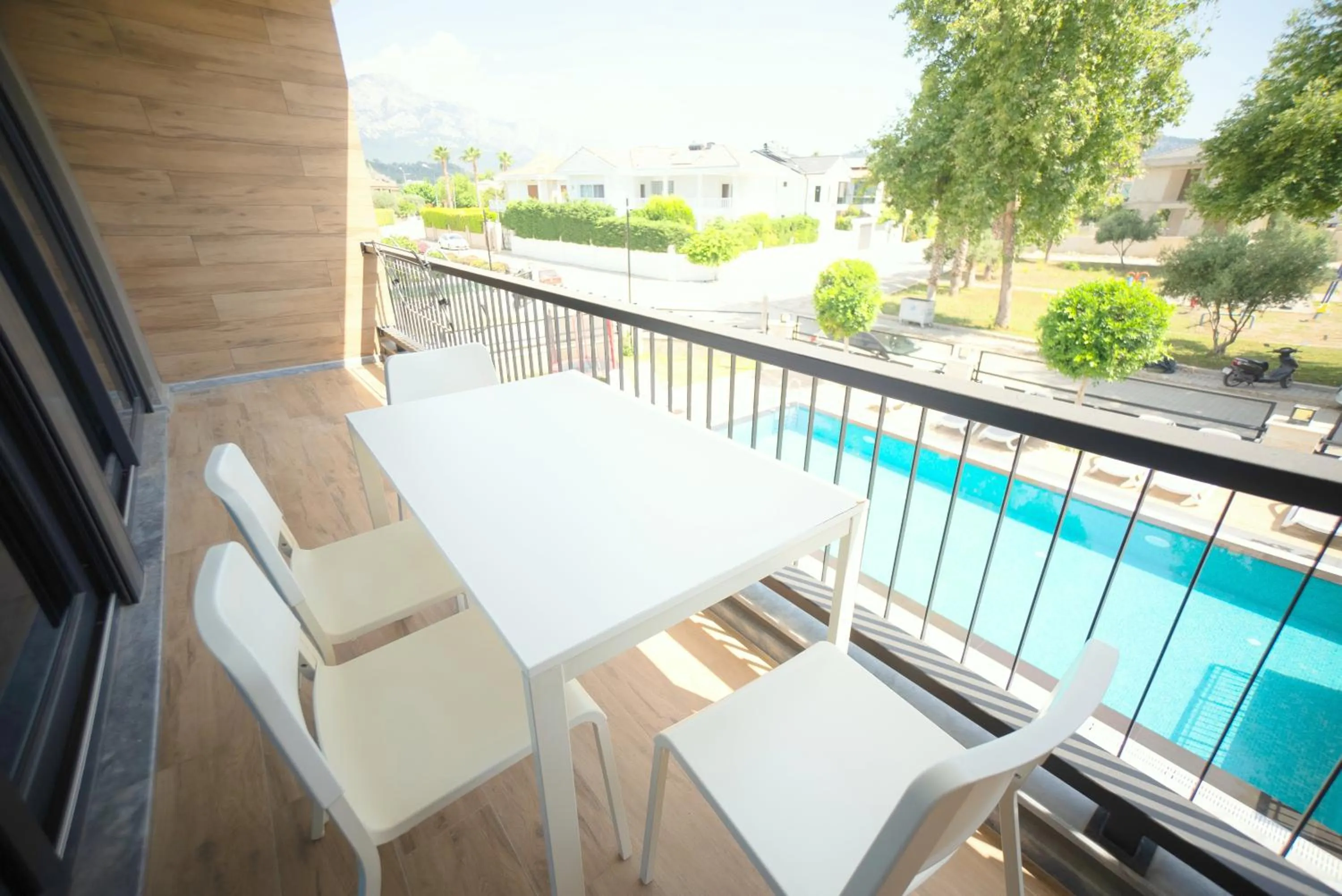 Balcony/Terrace in Sweet Home Kemer Apartments
