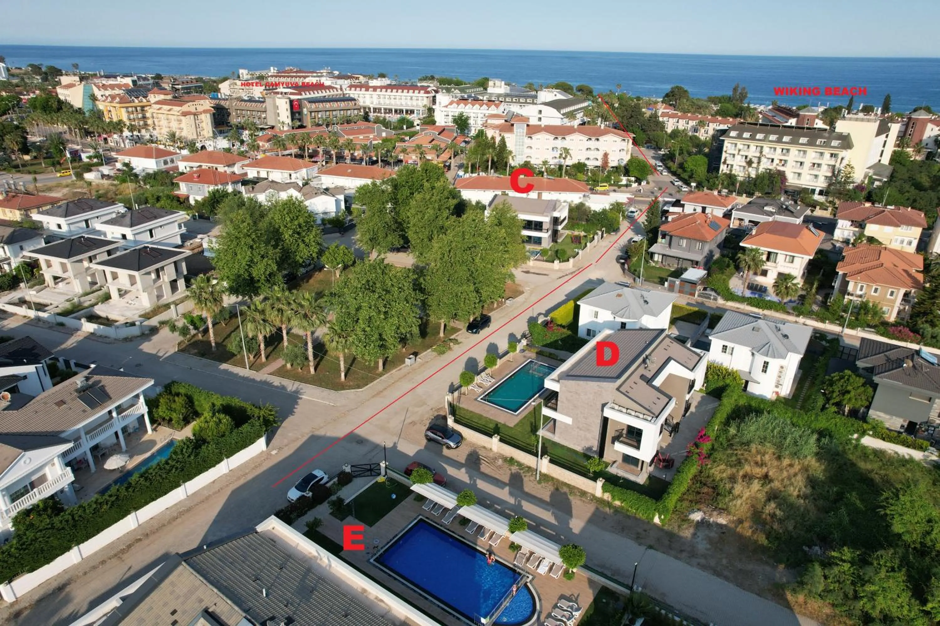 Property building in Sweet Home Kemer Apartments