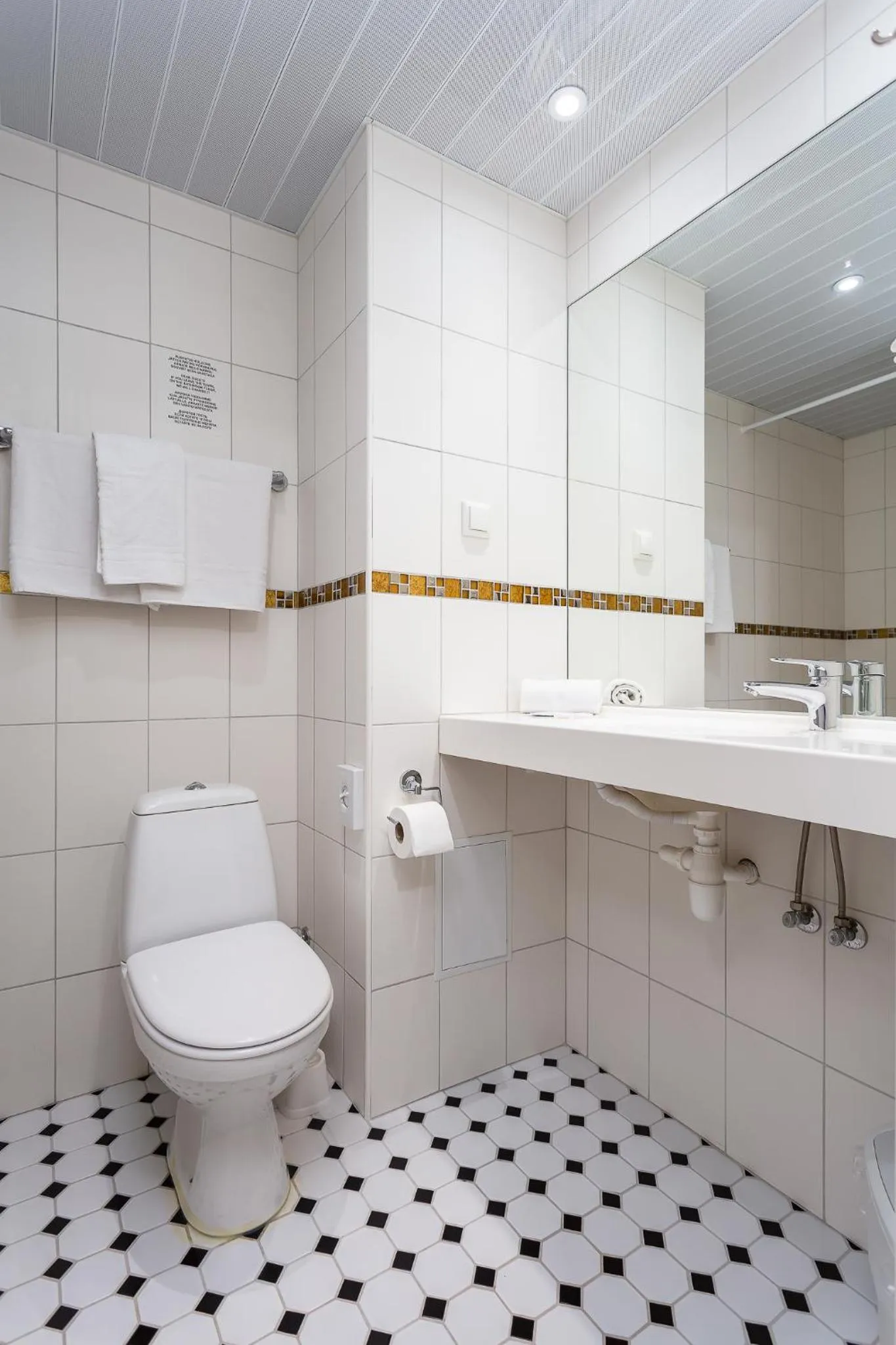 Toilet in Hotel Dzingel