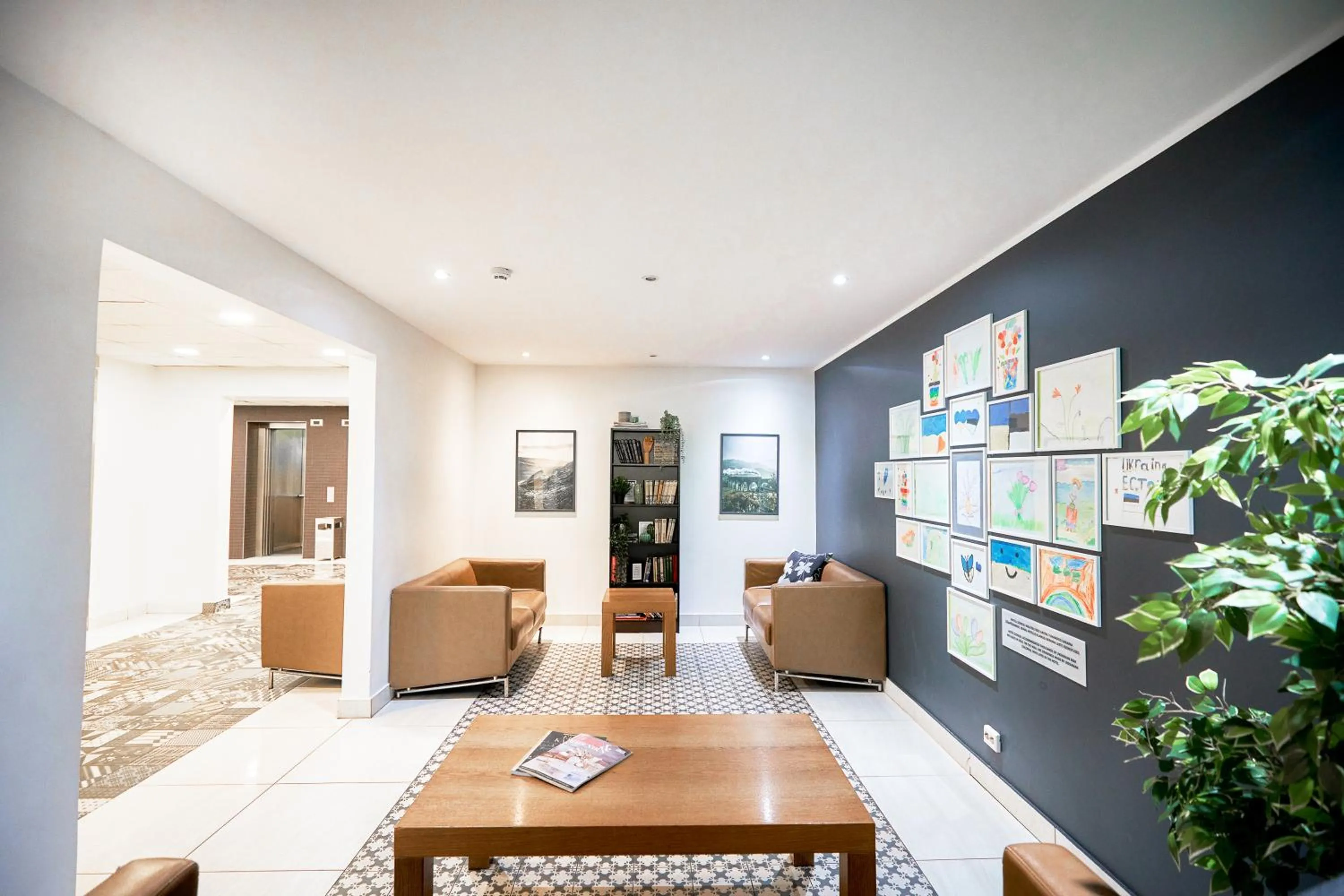 Seating area in Hotel Dzingel