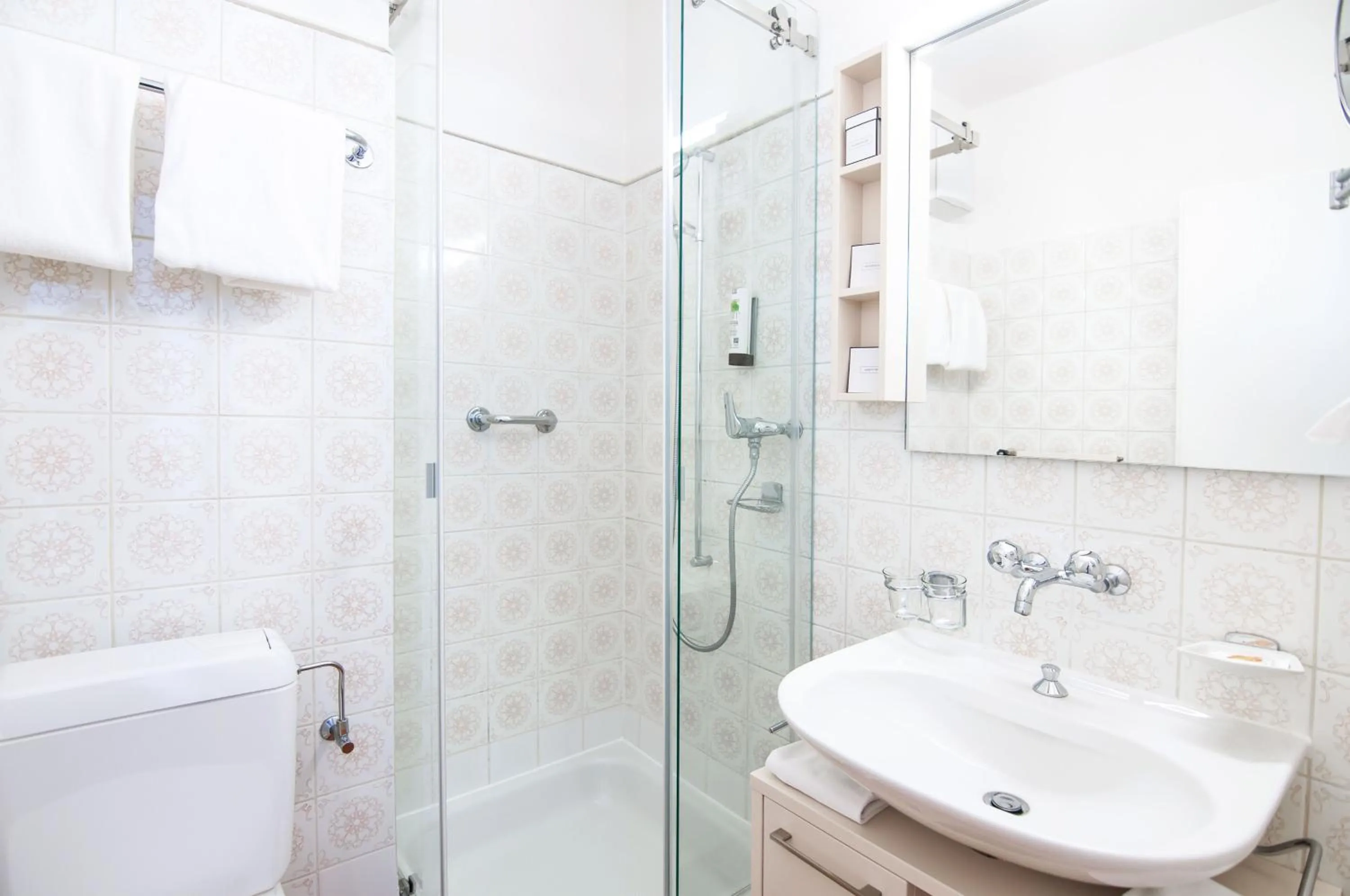 Shower in Hotel Polo