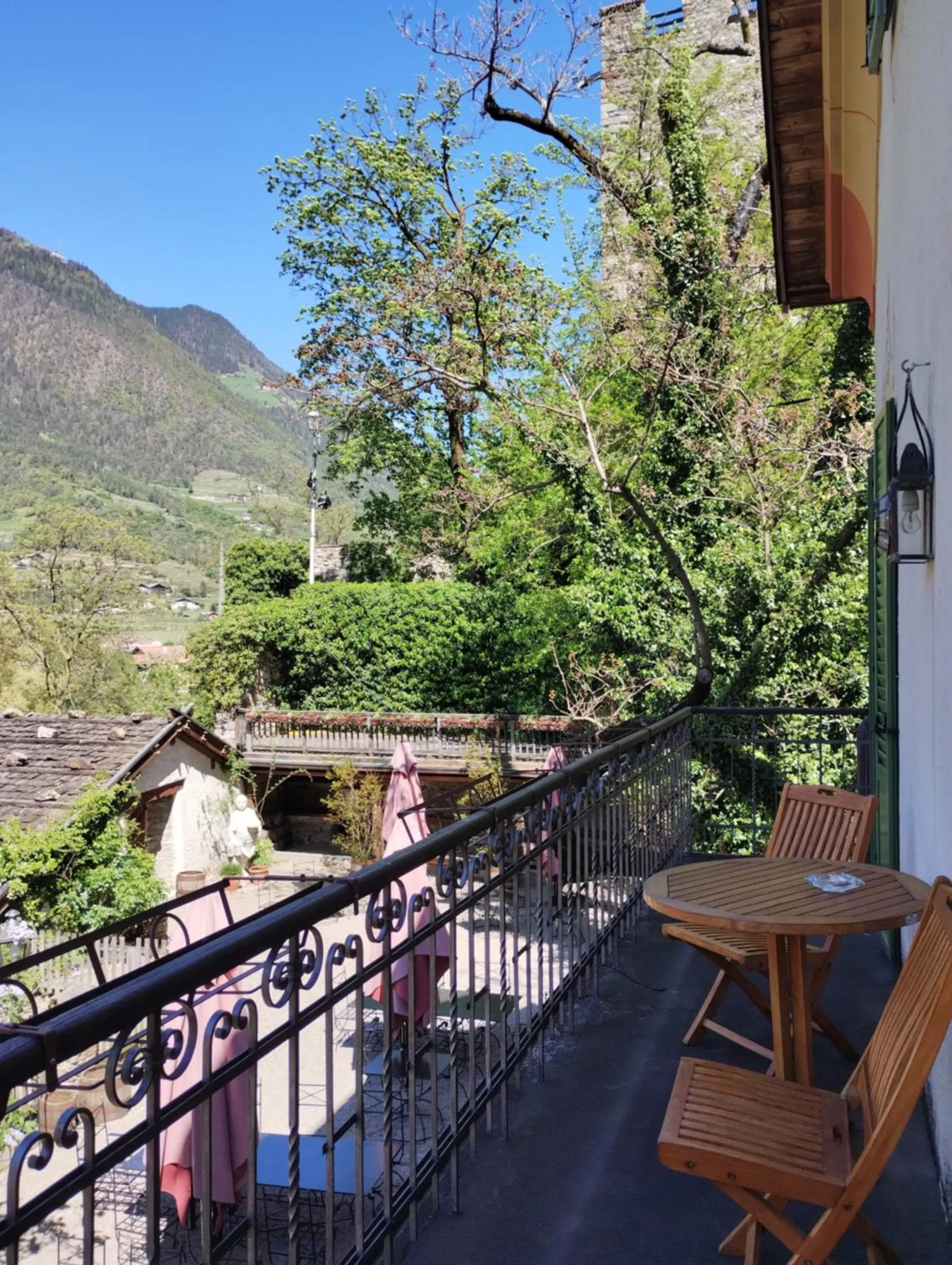 Balcony/Terrace in Schlosswirt Forst