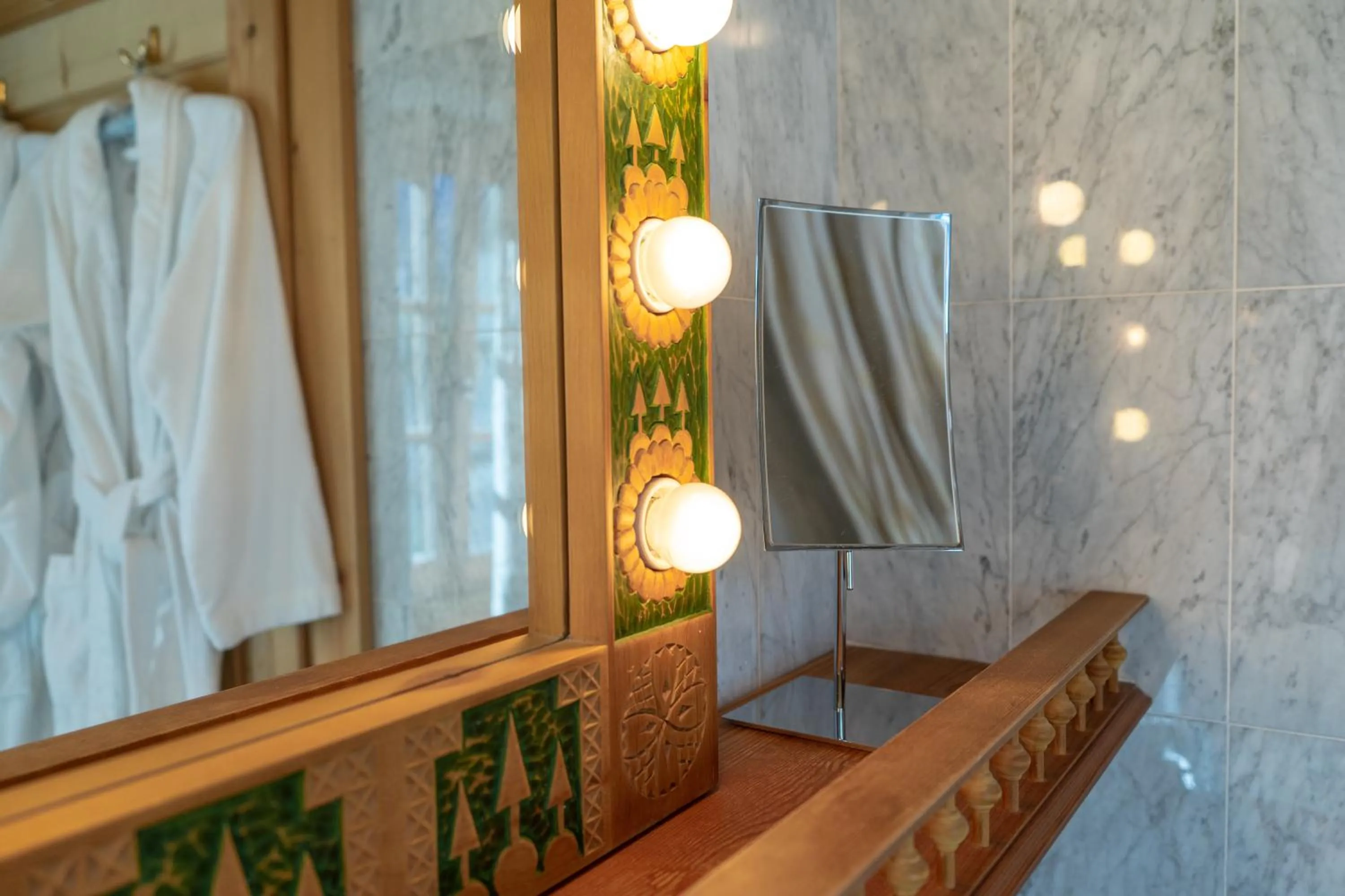 Bathroom in Schlosswirt Forst