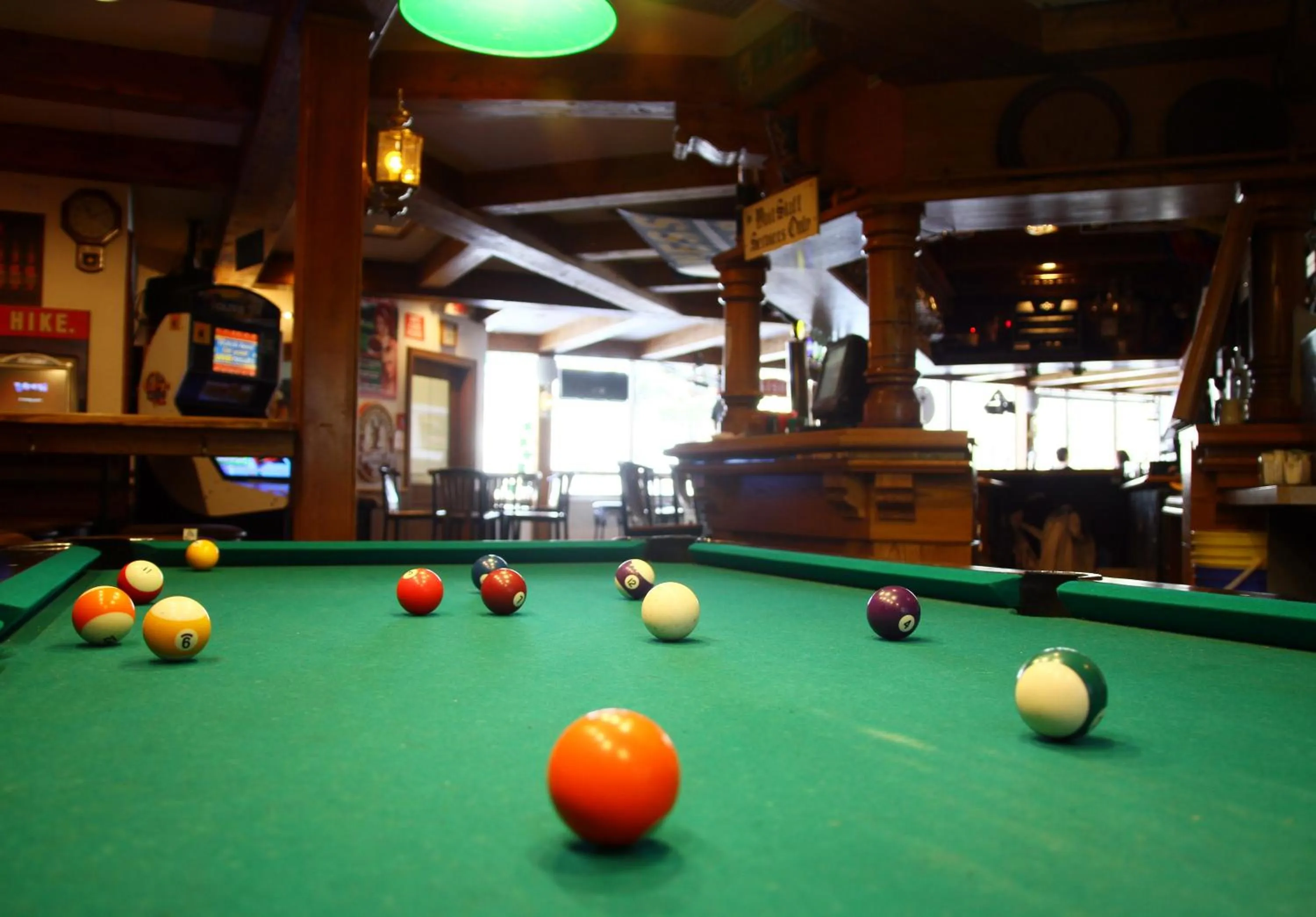 Billiard in Whistler's Inn