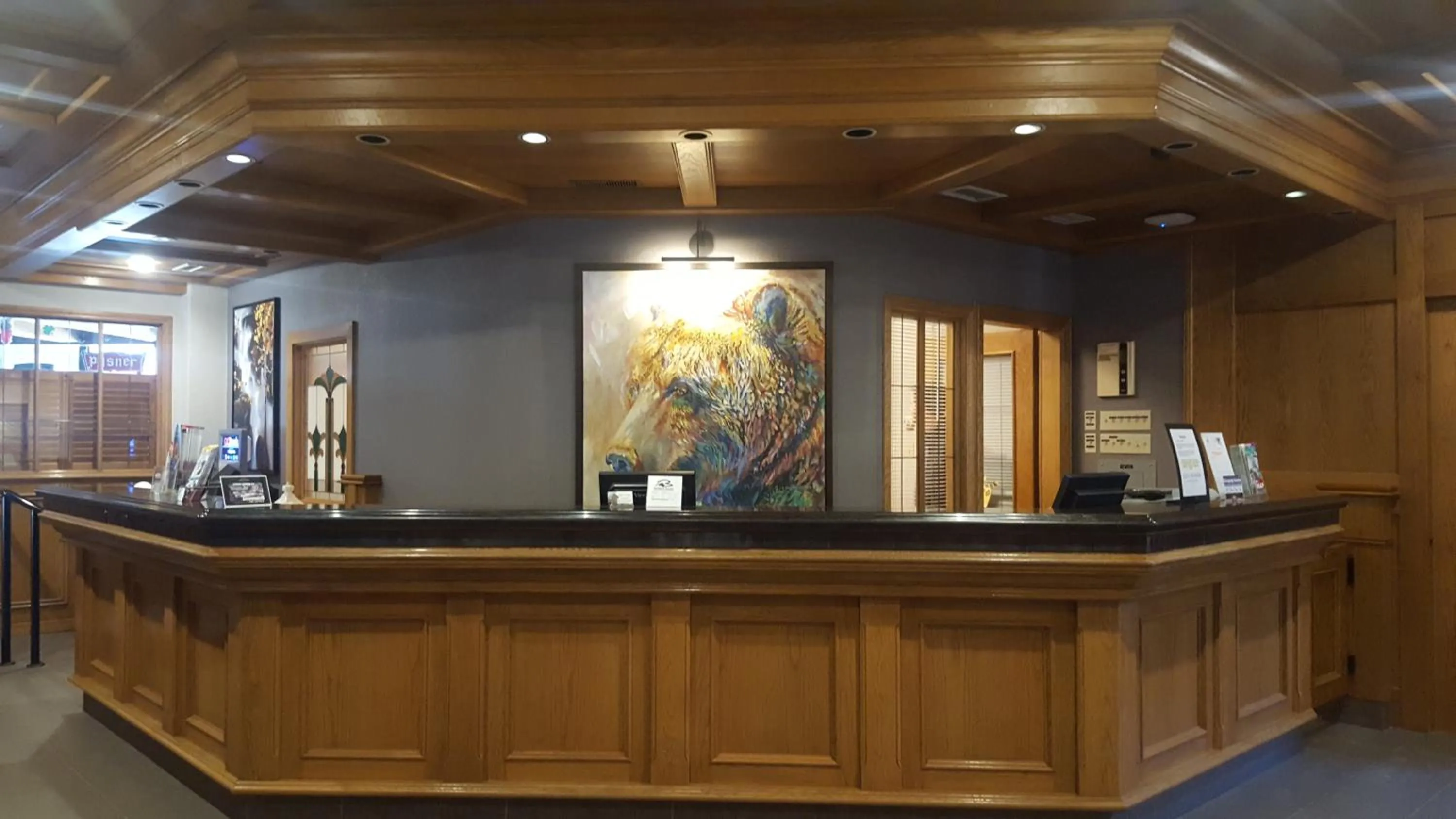 Lobby or reception in Whistler's Inn