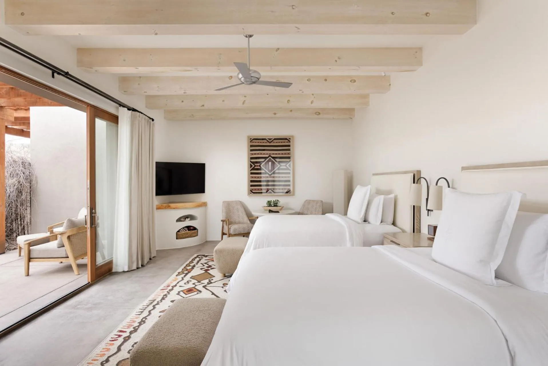 Bed in Four Seasons Resort Rancho Encantado Santa Fe