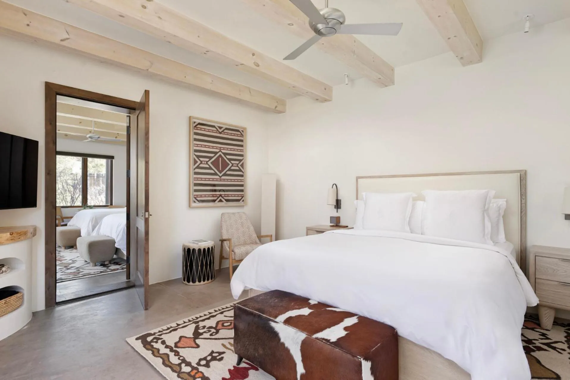 Bed in Four Seasons Resort Rancho Encantado Santa Fe