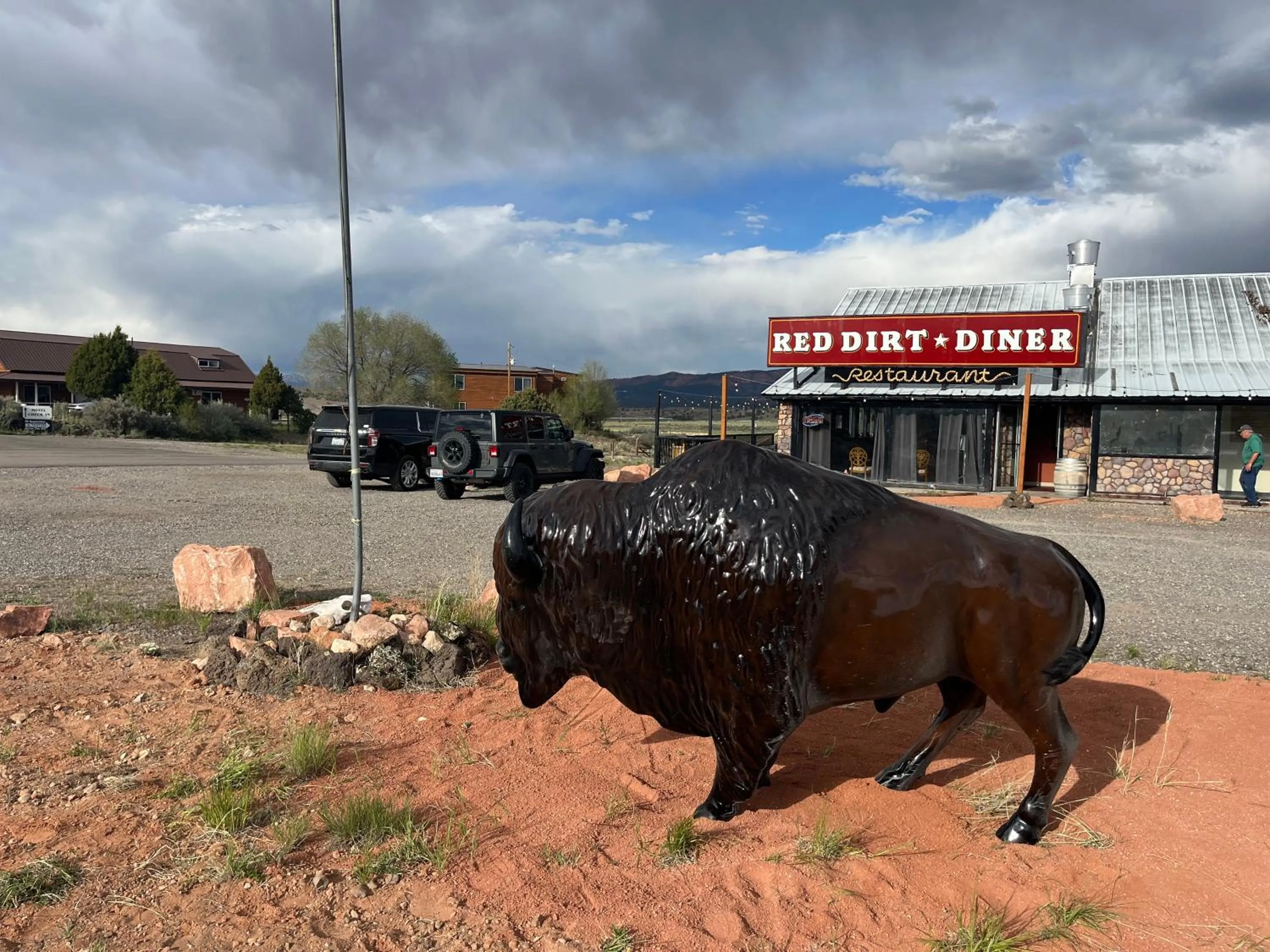 Restaurant/places to eat in The Riverside Ranch Motel and RV Park Southern Utah