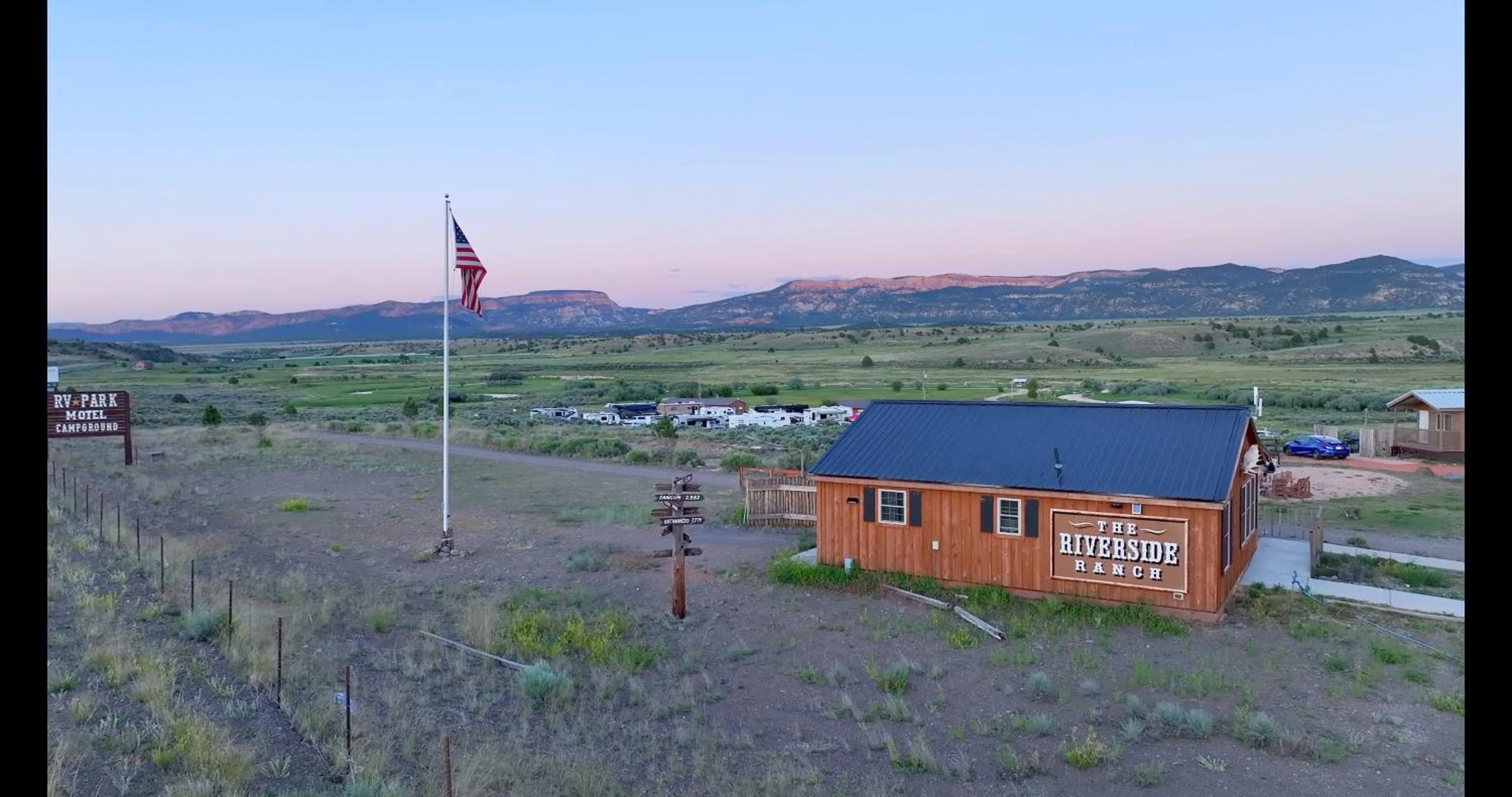 View (from property/room) in The Riverside Ranch Motel and RV Park Southern Utah