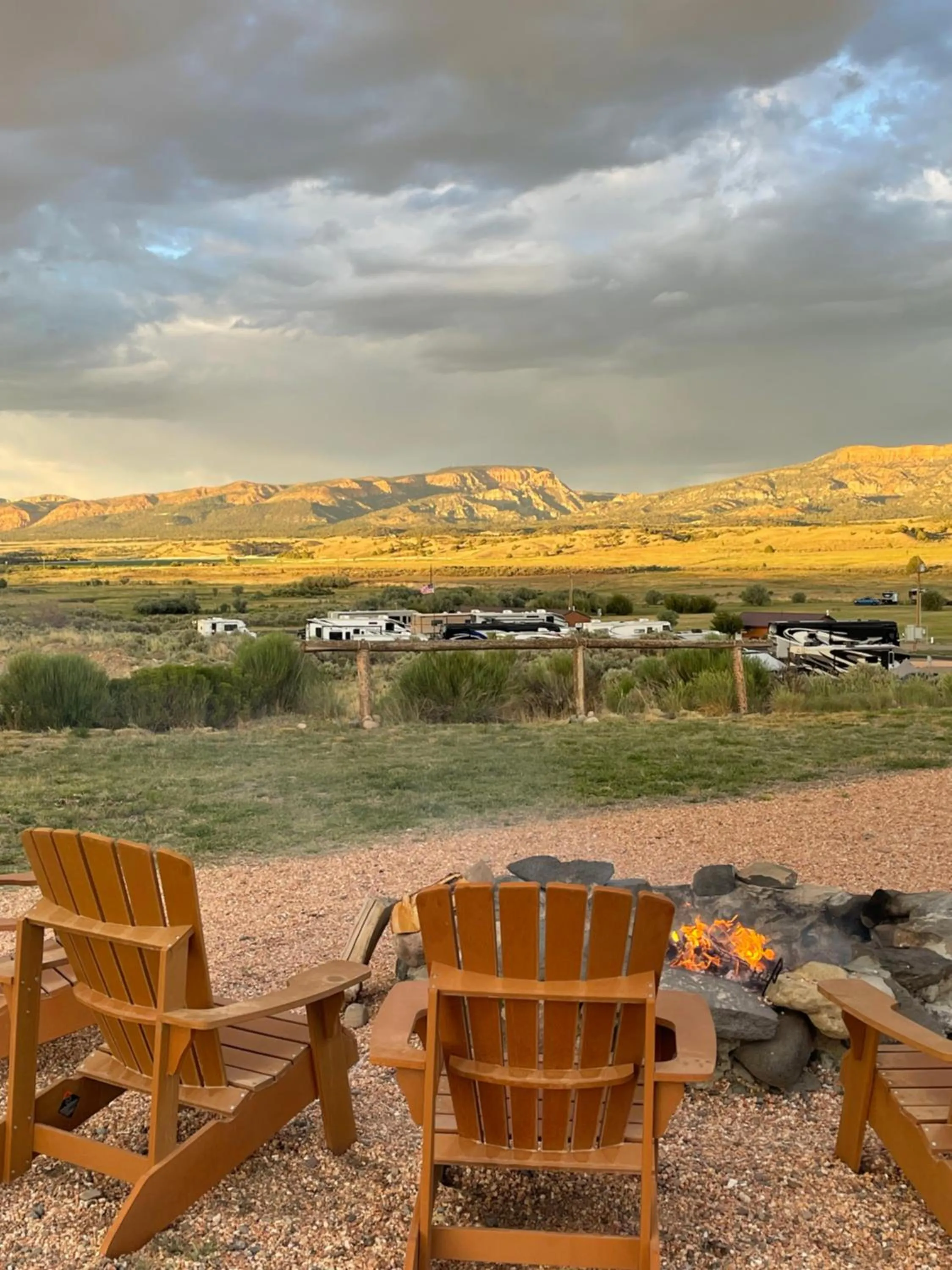 View (from property/room) in The Riverside Ranch Motel and RV Park Southern Utah