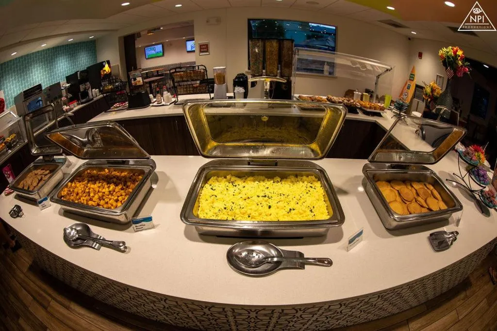 Buffet breakfast in Beachside Hotel & Suites Cocoa Beach - Port Canaveral