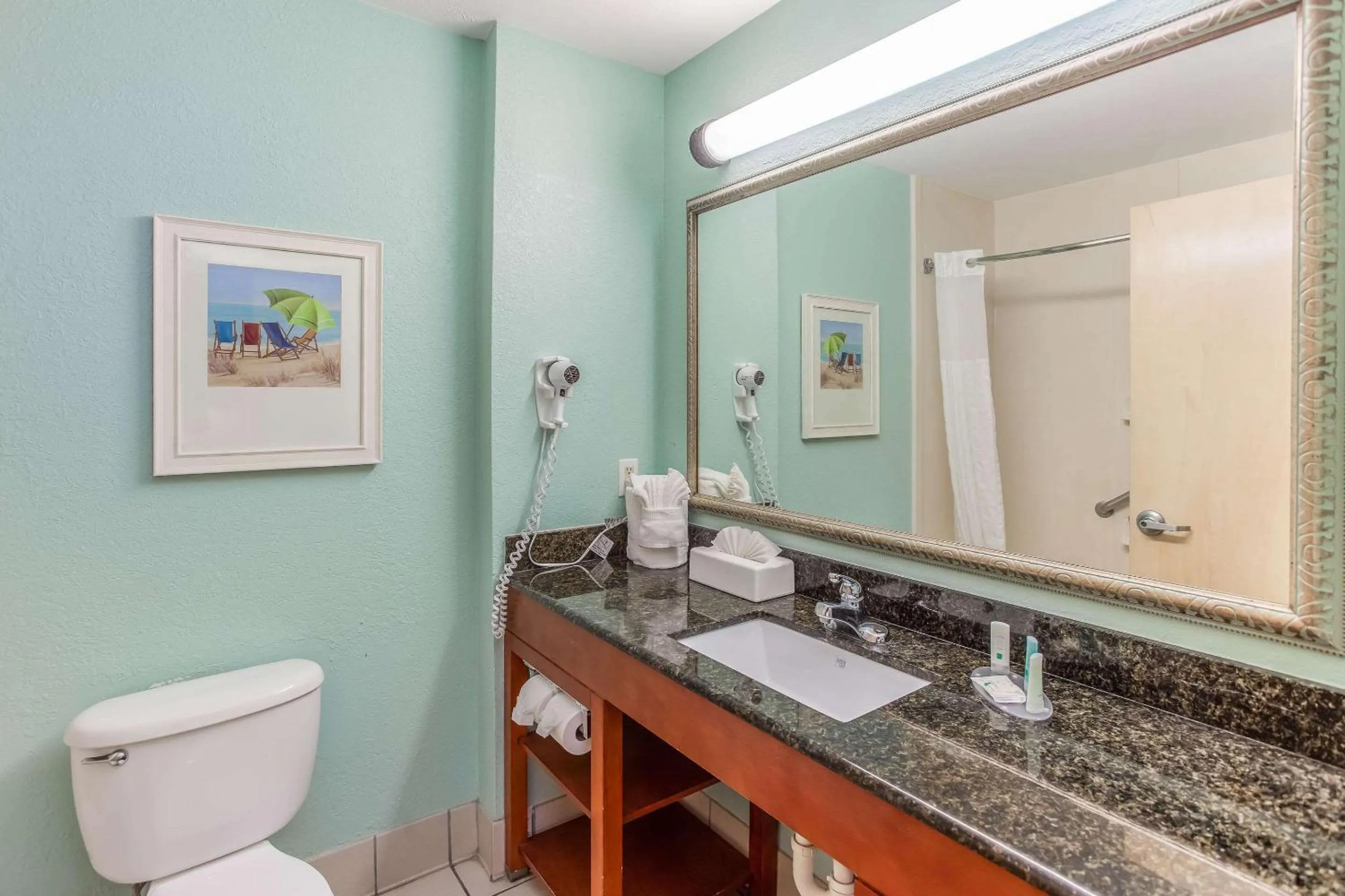 Bathroom in Beachside Hotel & Suites Cocoa Beach - Port Canaveral