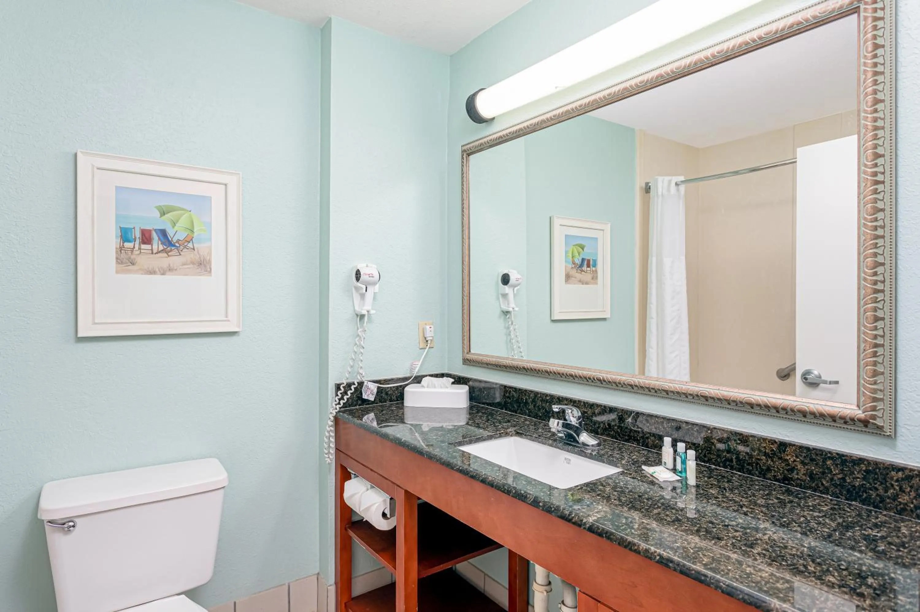 Bathroom in Beachside Hotel & Suites Cocoa Beach - Port Canaveral