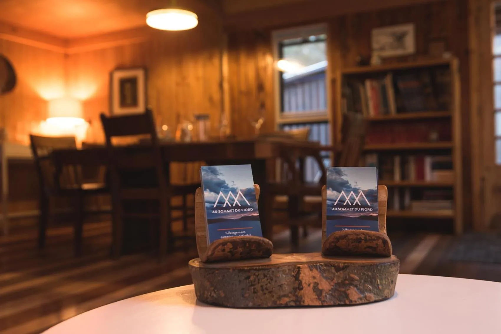 Dining area in Au Sommet du Fjord