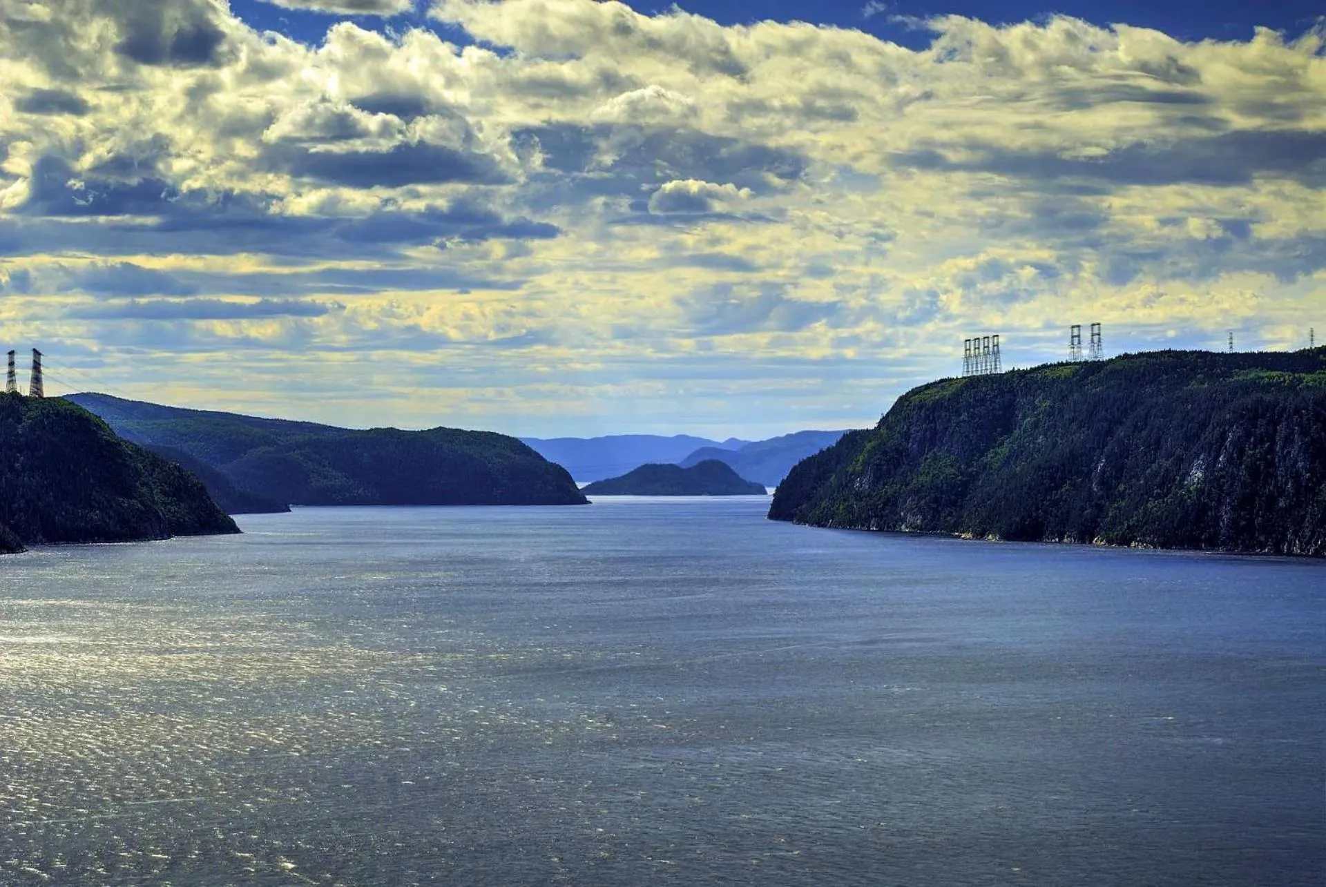 Natural landscape in Au Sommet du Fjord