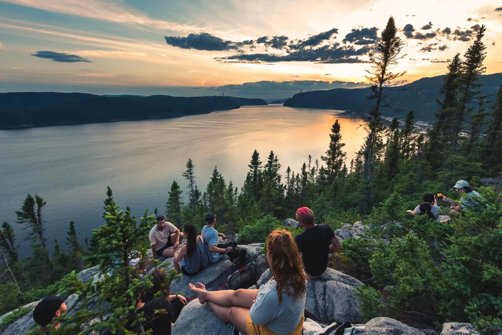 Nearby landmark in Au Sommet du Fjord