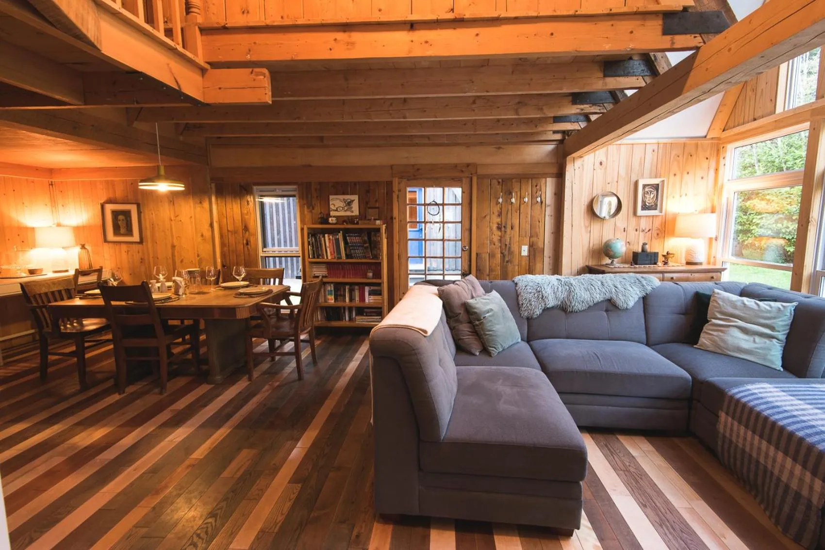 Living room in Au Sommet du Fjord