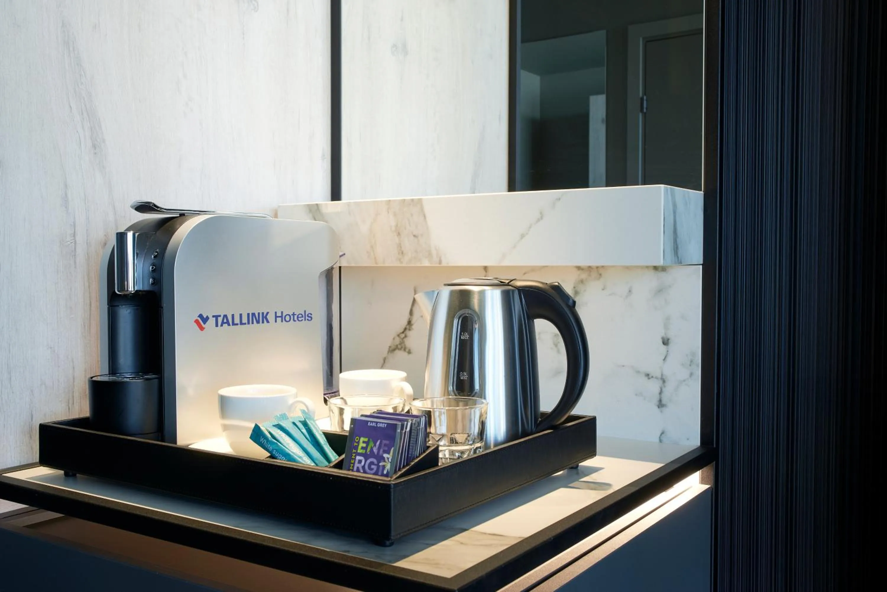 Coffee/tea facilities in Tallink City Hotel