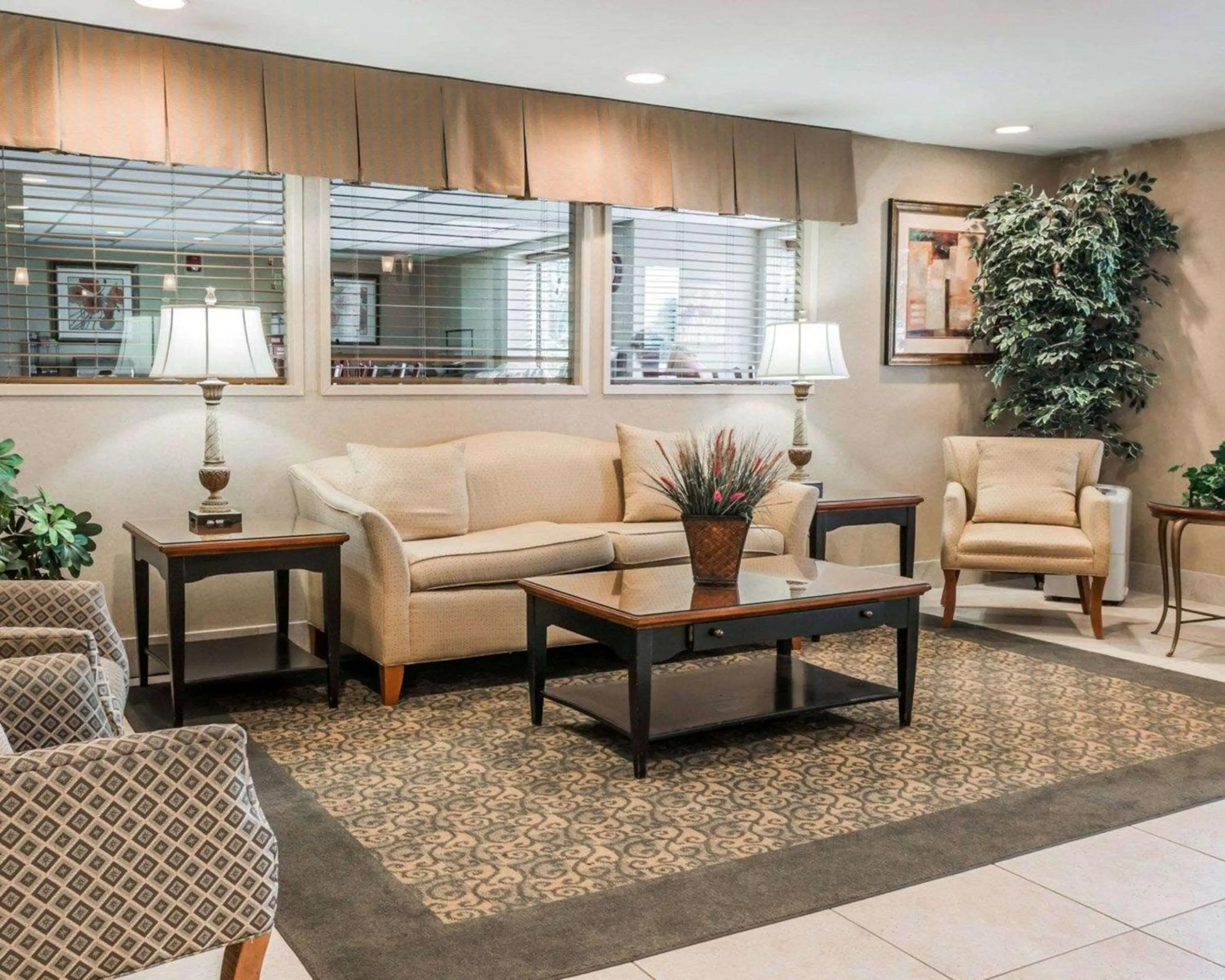 Lobby or reception in Comfort Inn