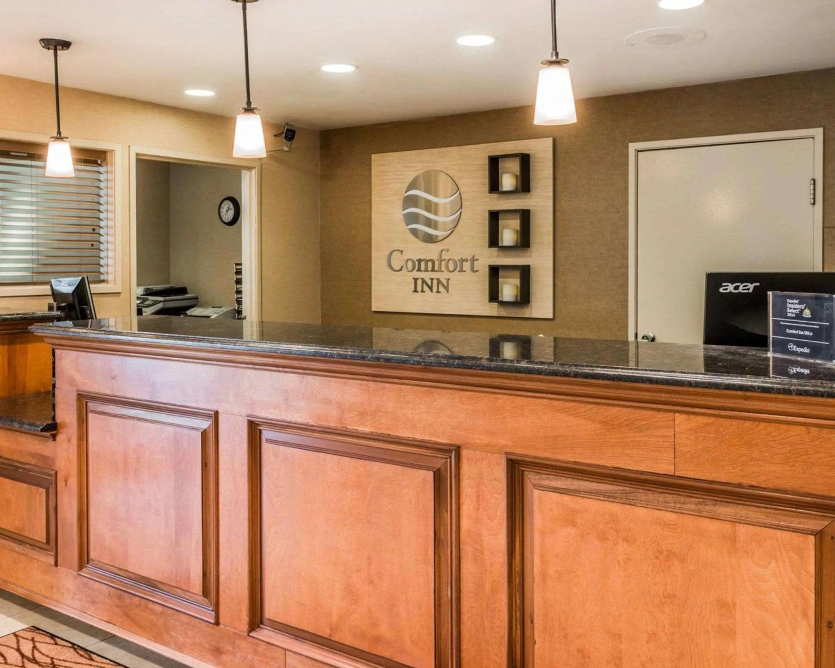 Lobby or reception in Comfort Inn