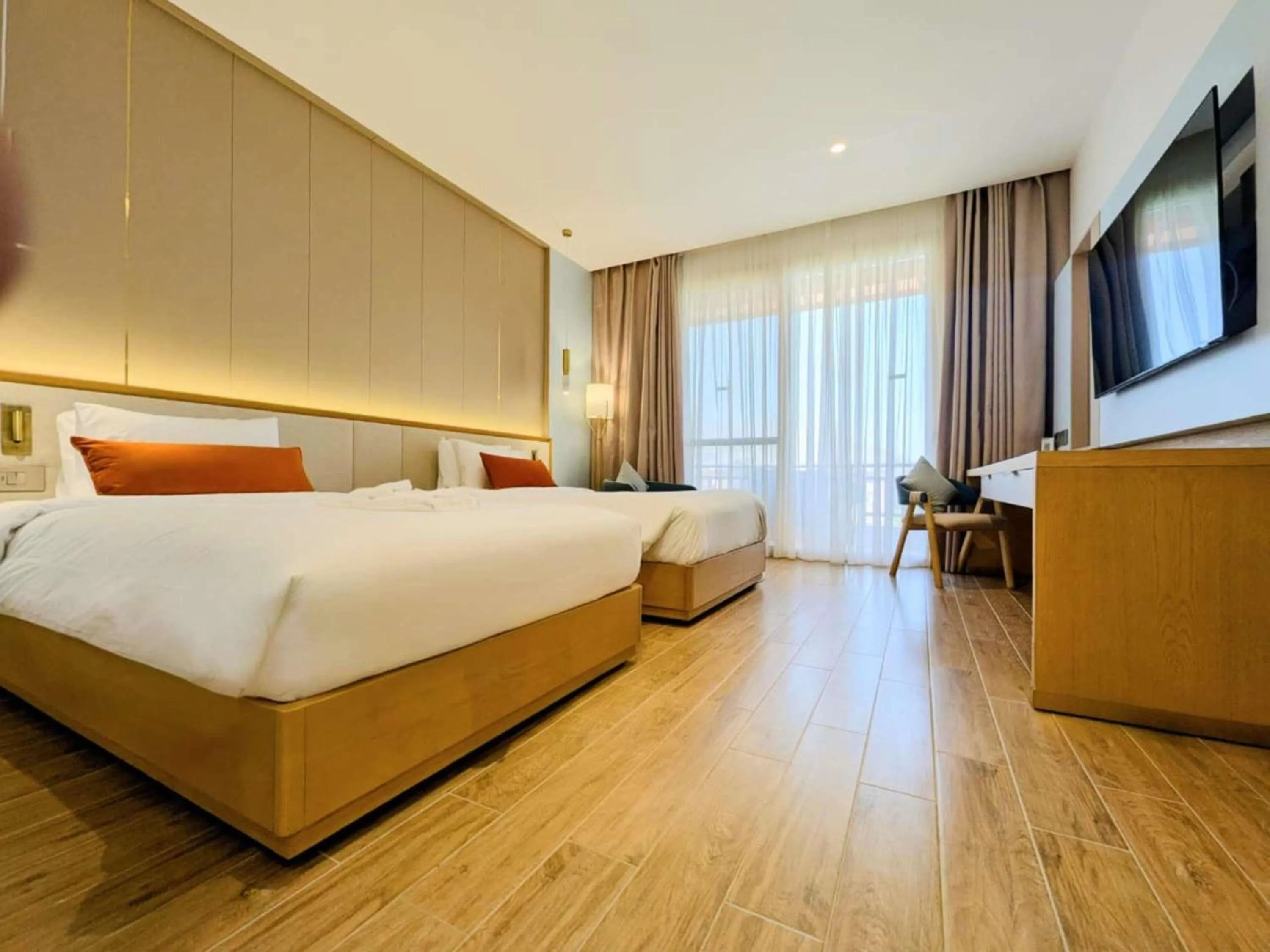 Bed in Mövenpick Resort El Sokhna