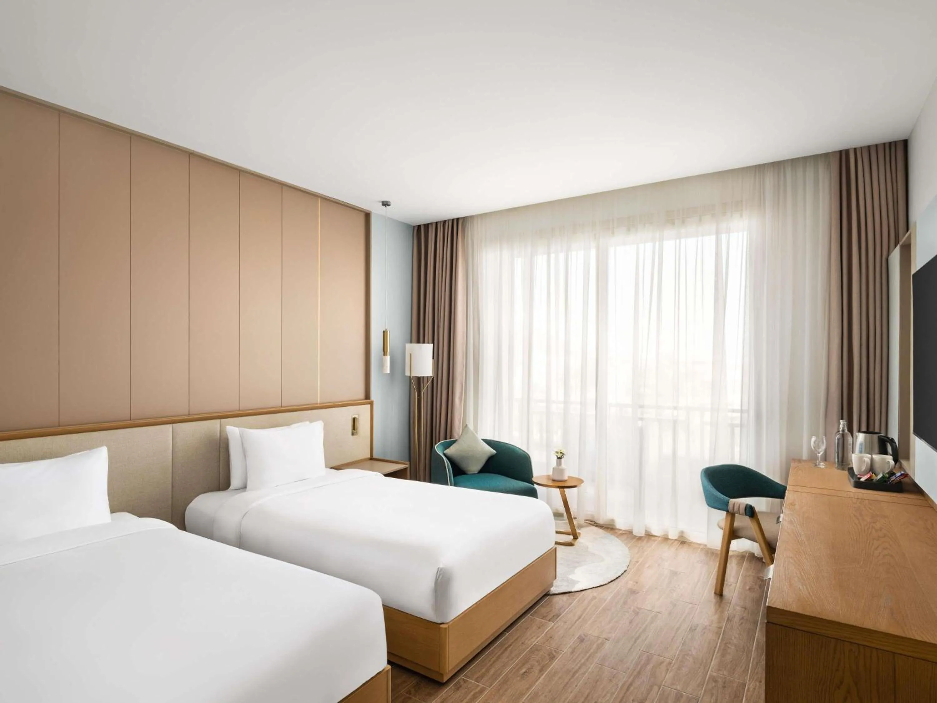 Bedroom, Bed in Mövenpick Resort El Sokhna