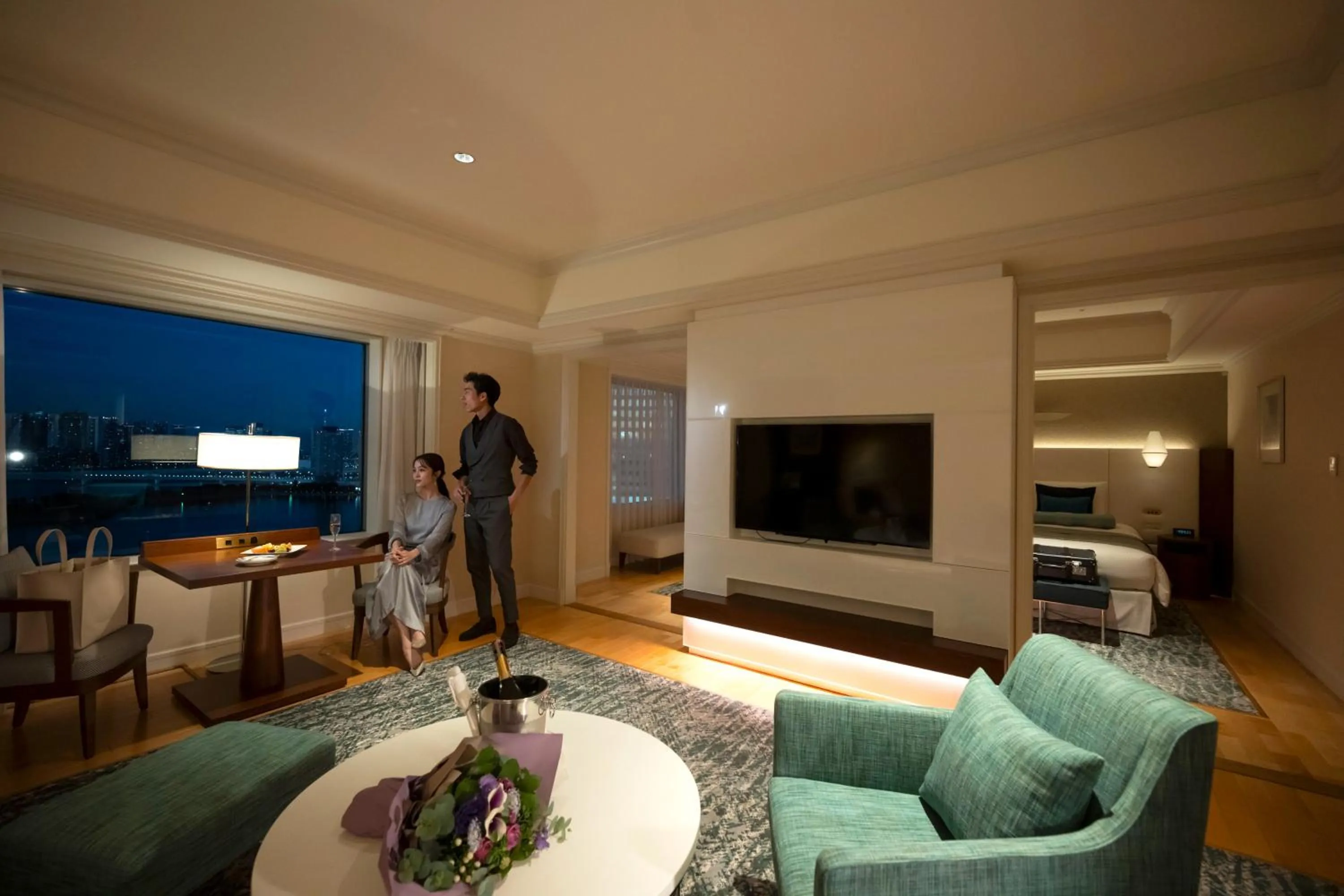 Photo of the whole room in Grand Nikko Tokyo Daiba