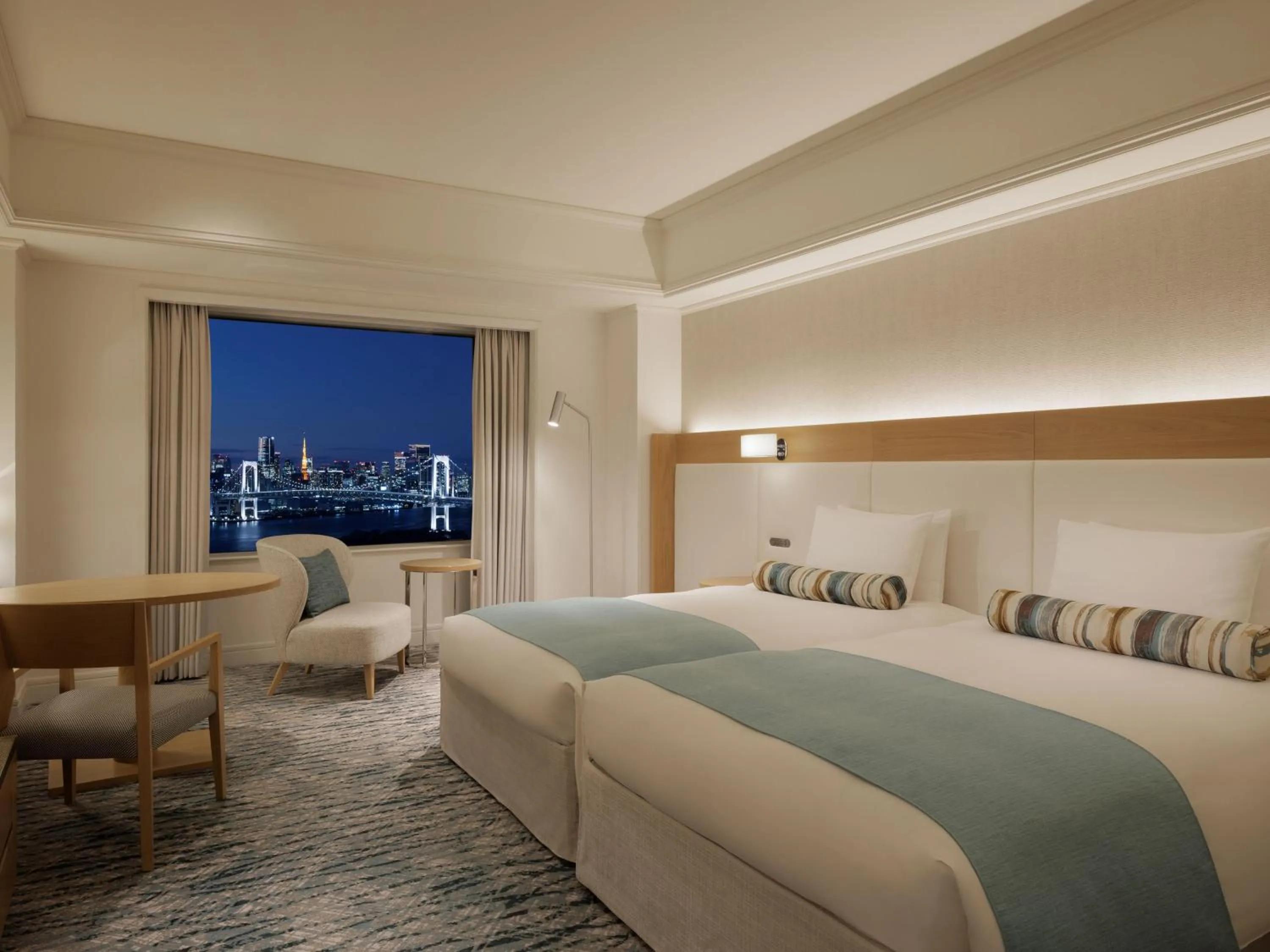 Photo of the whole room, Bed in Grand Nikko Tokyo Daiba