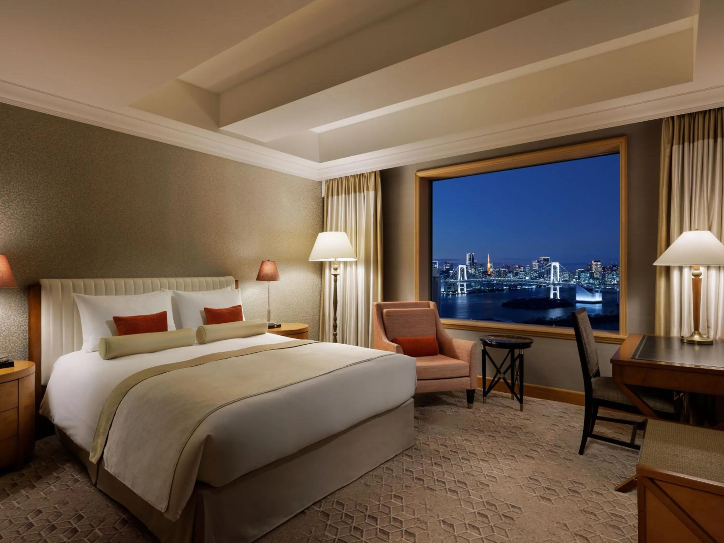 Photo of the whole room, Bed in Grand Nikko Tokyo Daiba